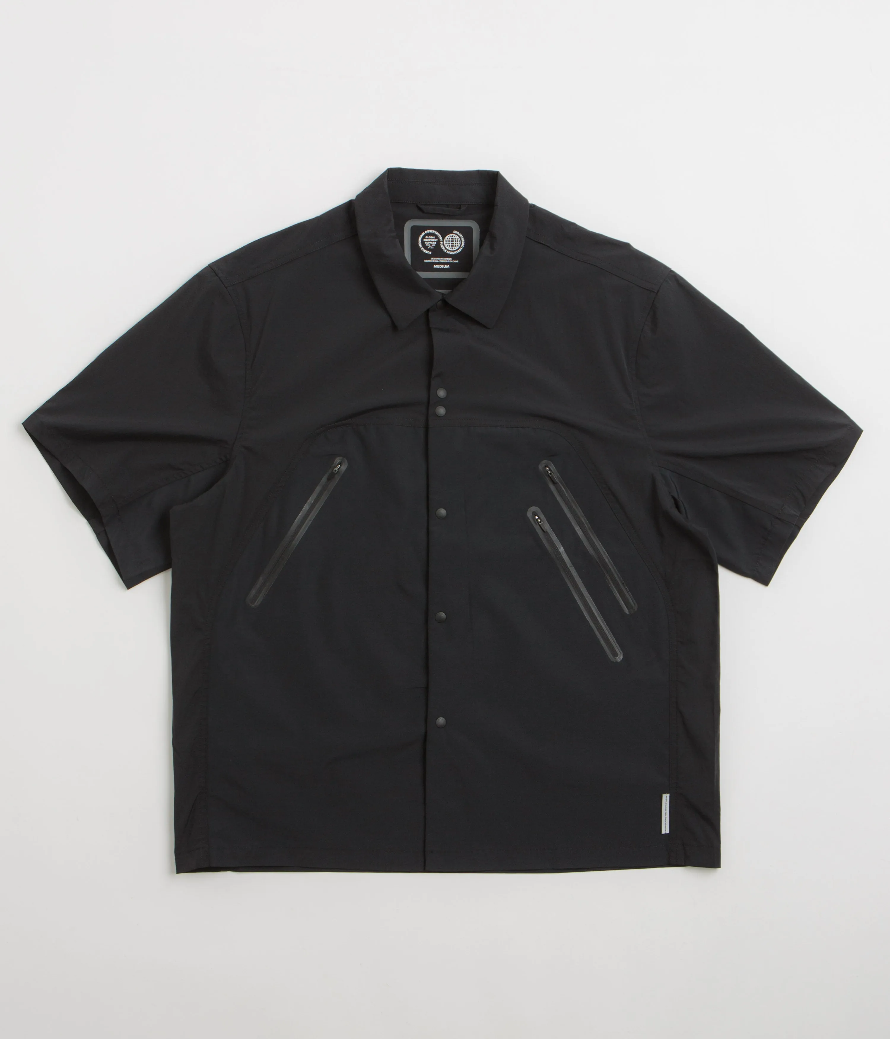 Purple Mountain Observatory Field Shirt - Black Athletic Look Designer Touch