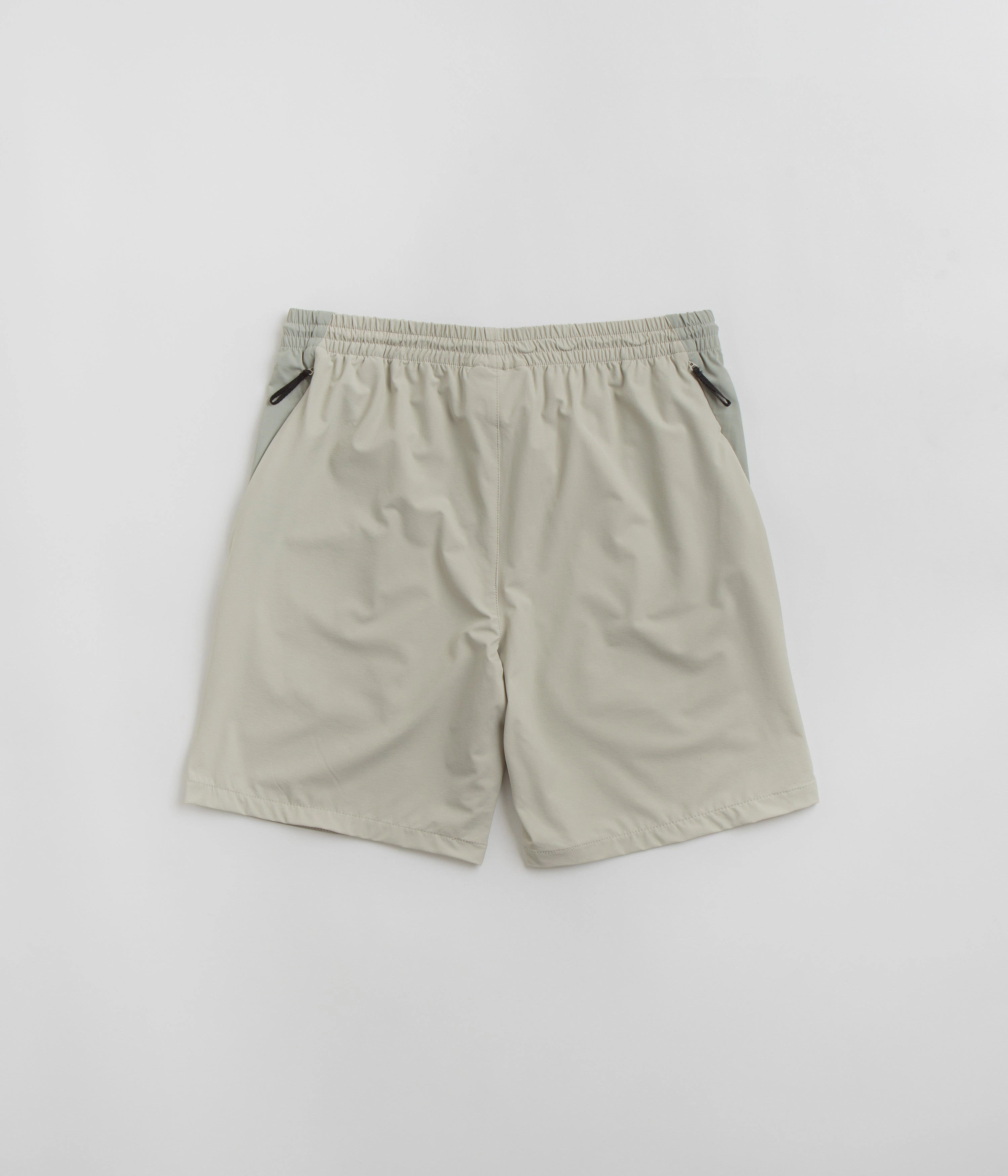 Printed design Purple Mountain Observatory Blocked Climbing Shorts - Grey Teal
