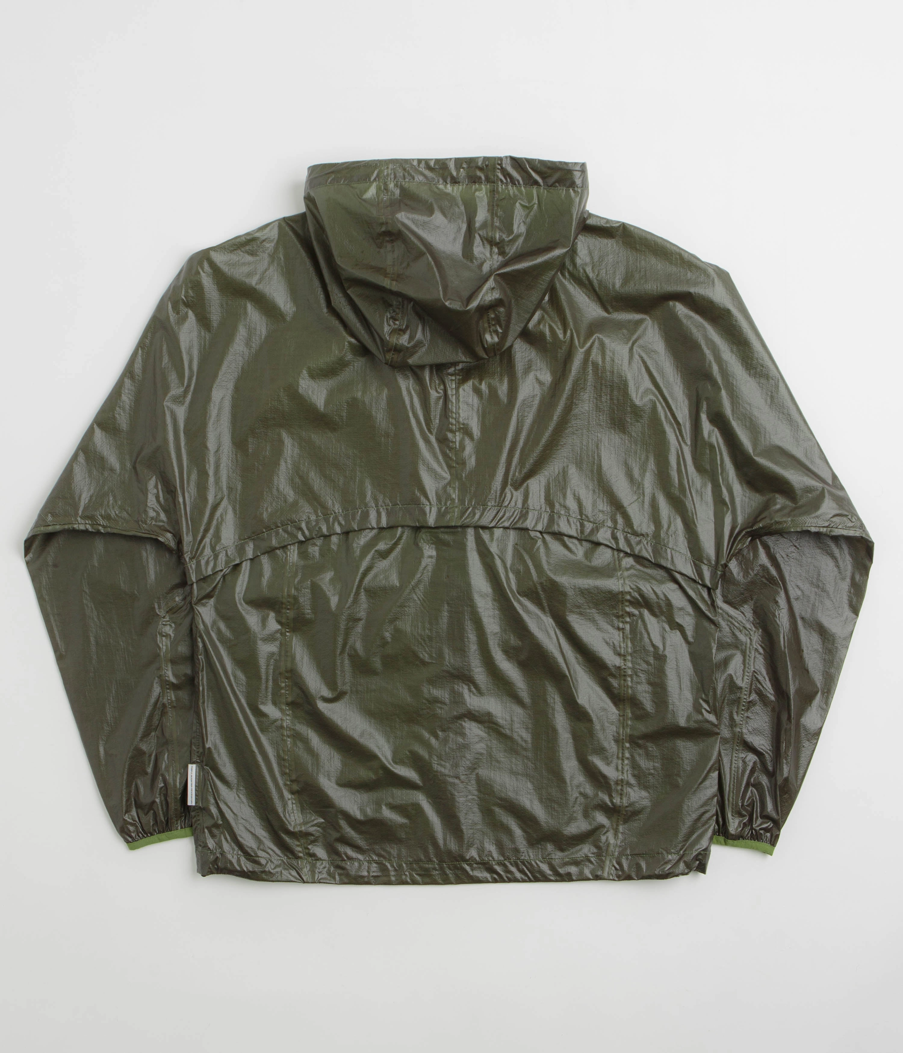 Purple Mountain Observatory Heatreactive Breeze Jacket - Khaki / Lime Functional Fit