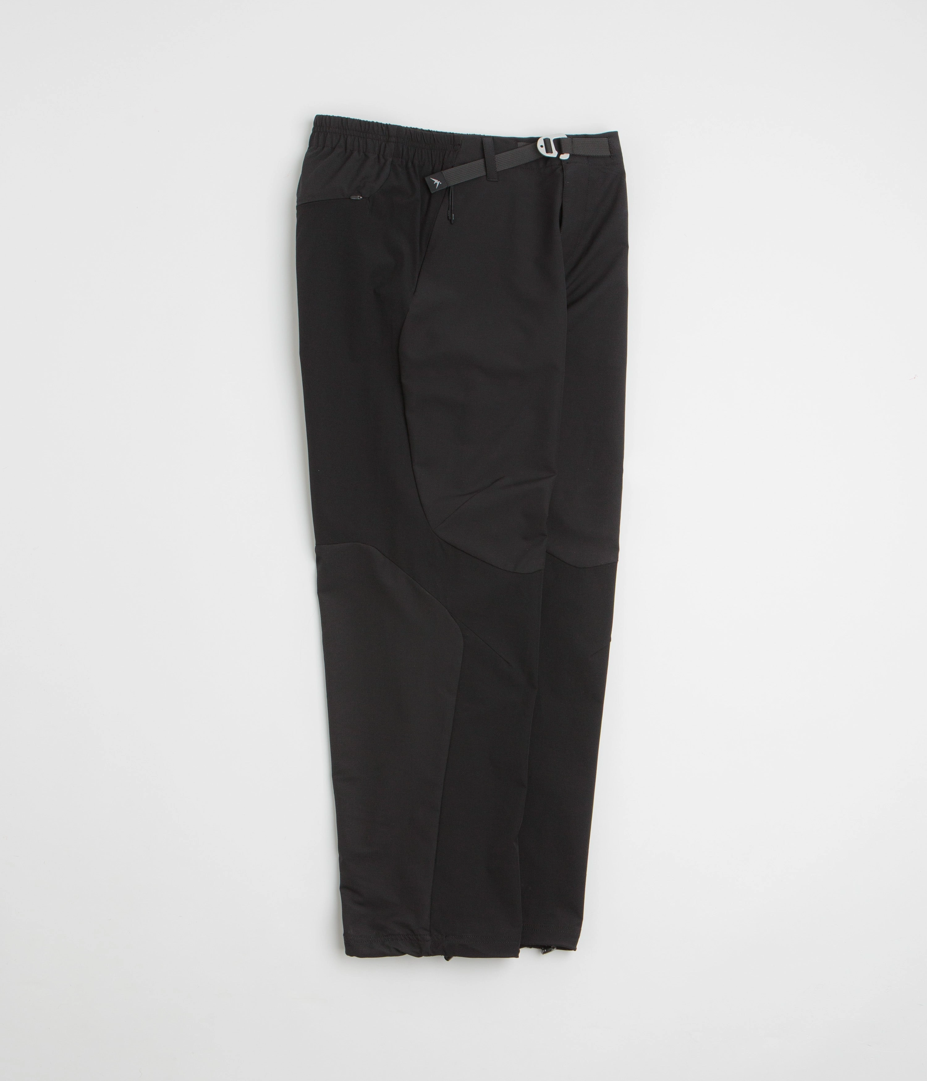 Comfort Wear Refined fit Purple Mountain Observatory Terrain Pants - Black / Black