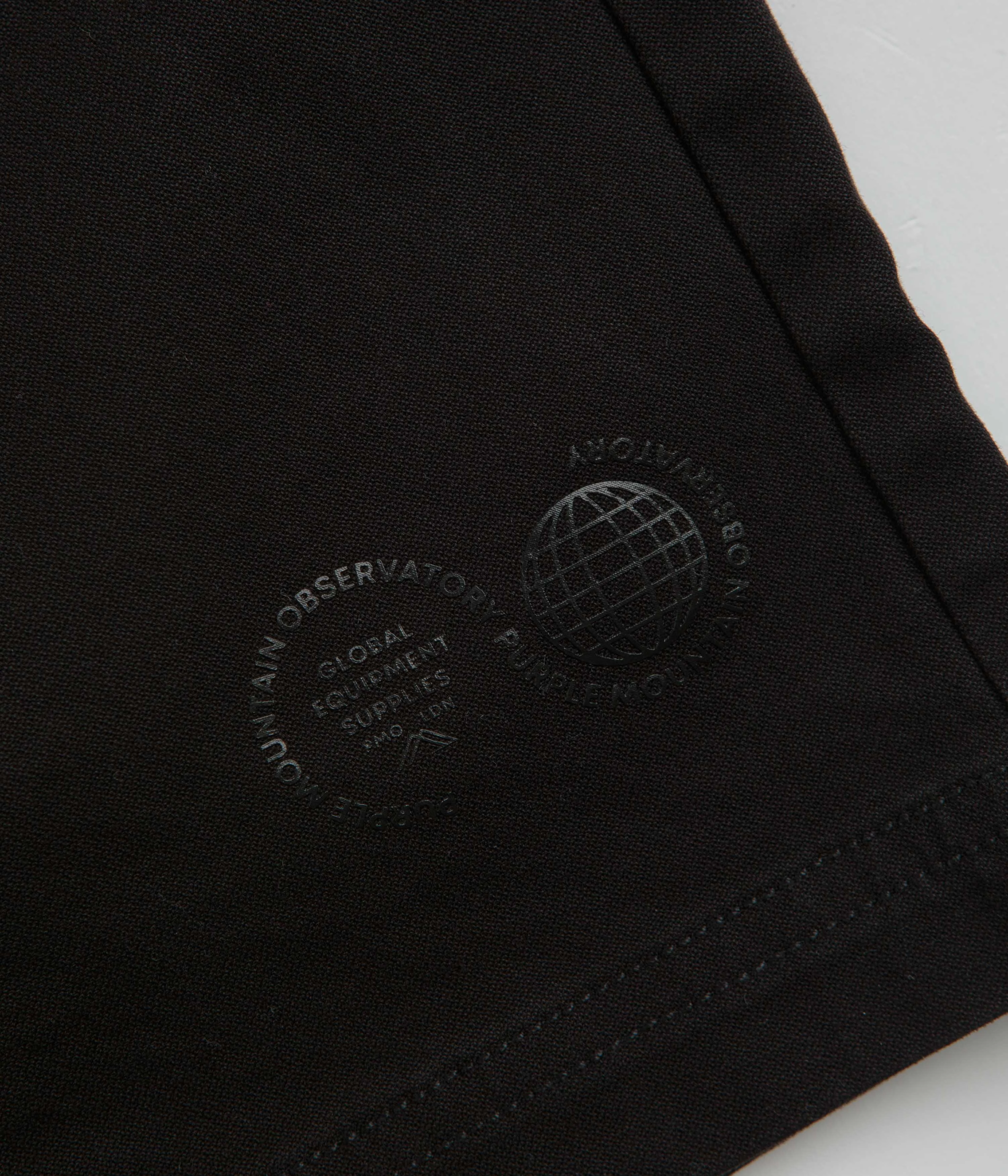 Travel Flex Purple Mountain Observatory Trek Shorts - Black