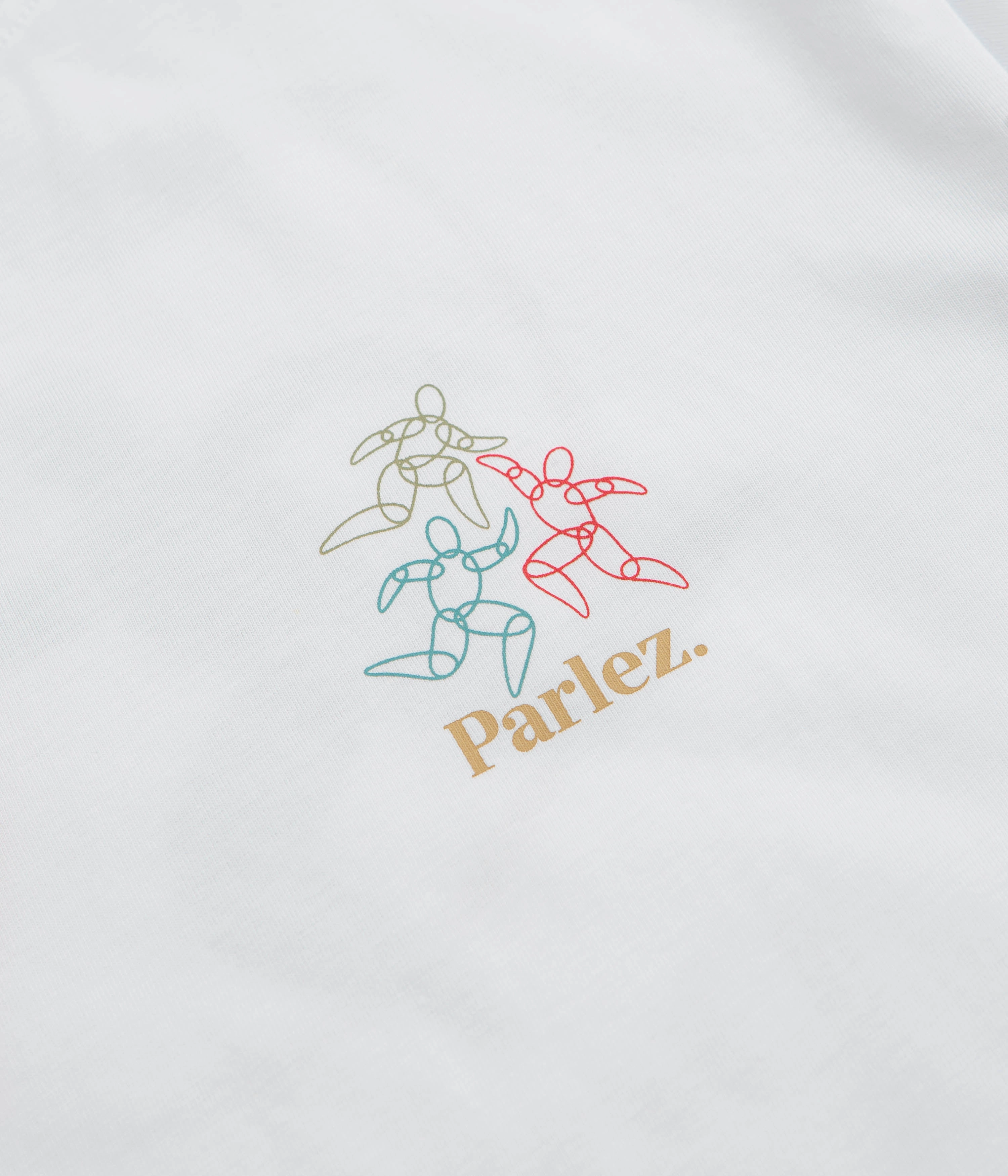 Parlez Corpora T-Shirt - White Relaxed Everyday Wear