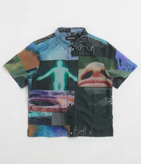 Quasi Short Sleeve Shirt - Multi Contrast Stitch Cooling Core Technology