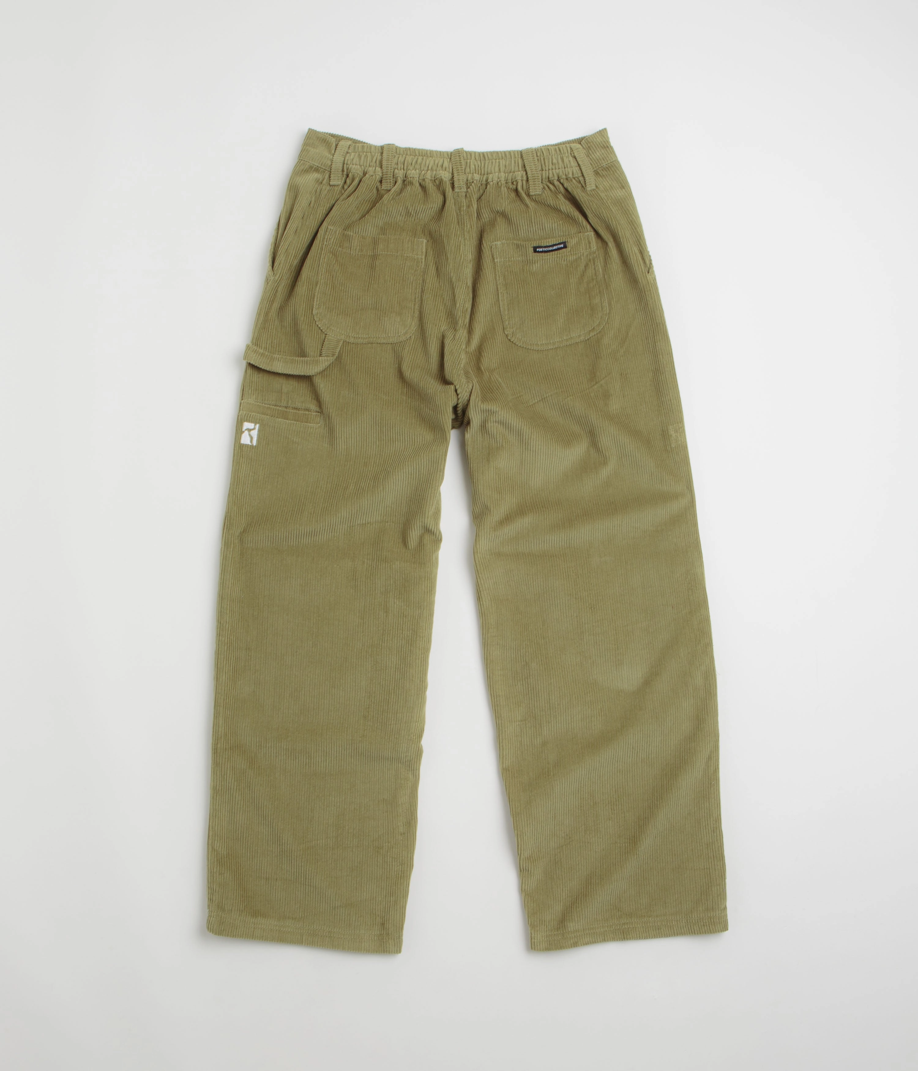 Quick Motion Versatile Fit Poetic Collective Corduroy Sculptor Pants - Olive Green
