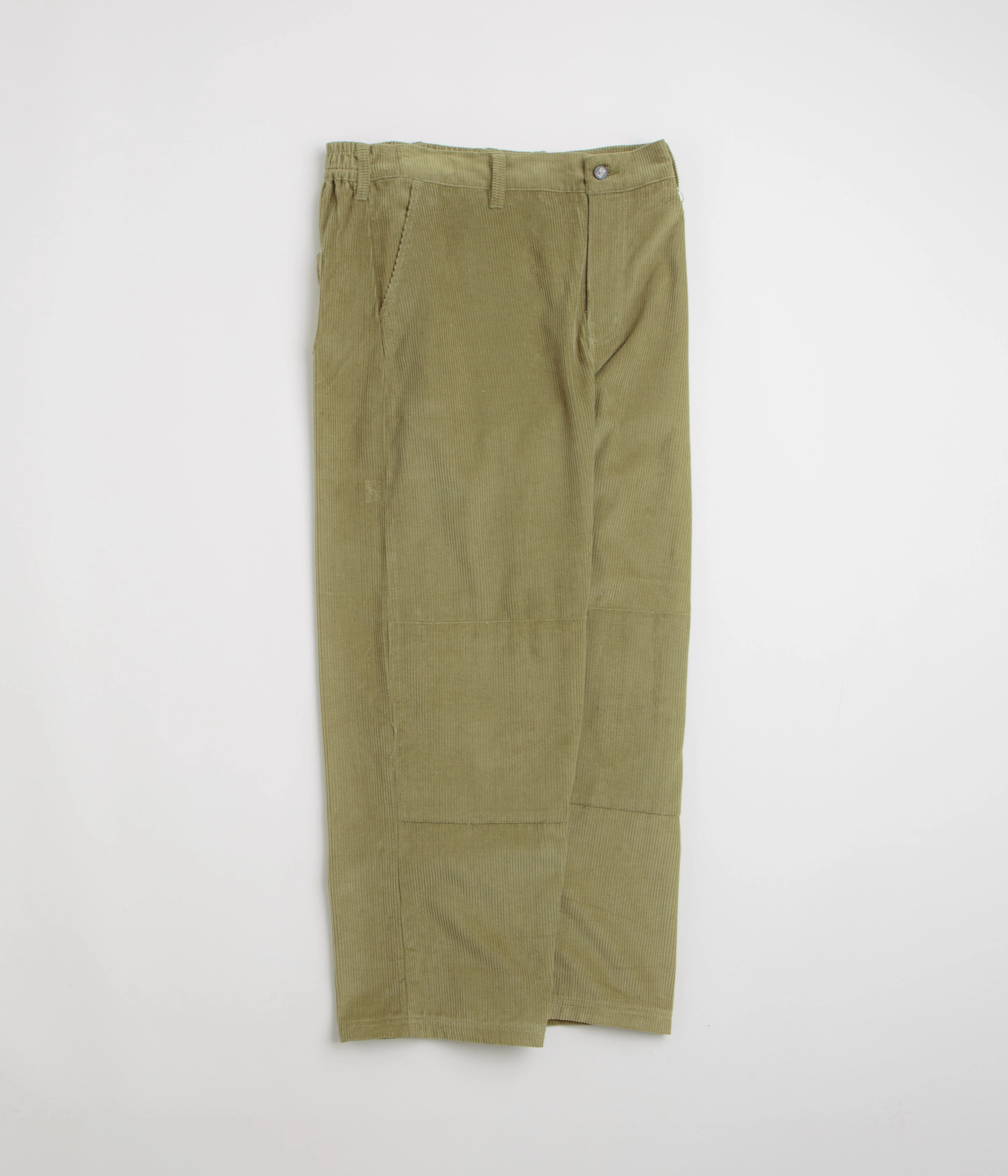 Poetic Collective Corduroy Sculptor Pants - Olive Green Urban Wear