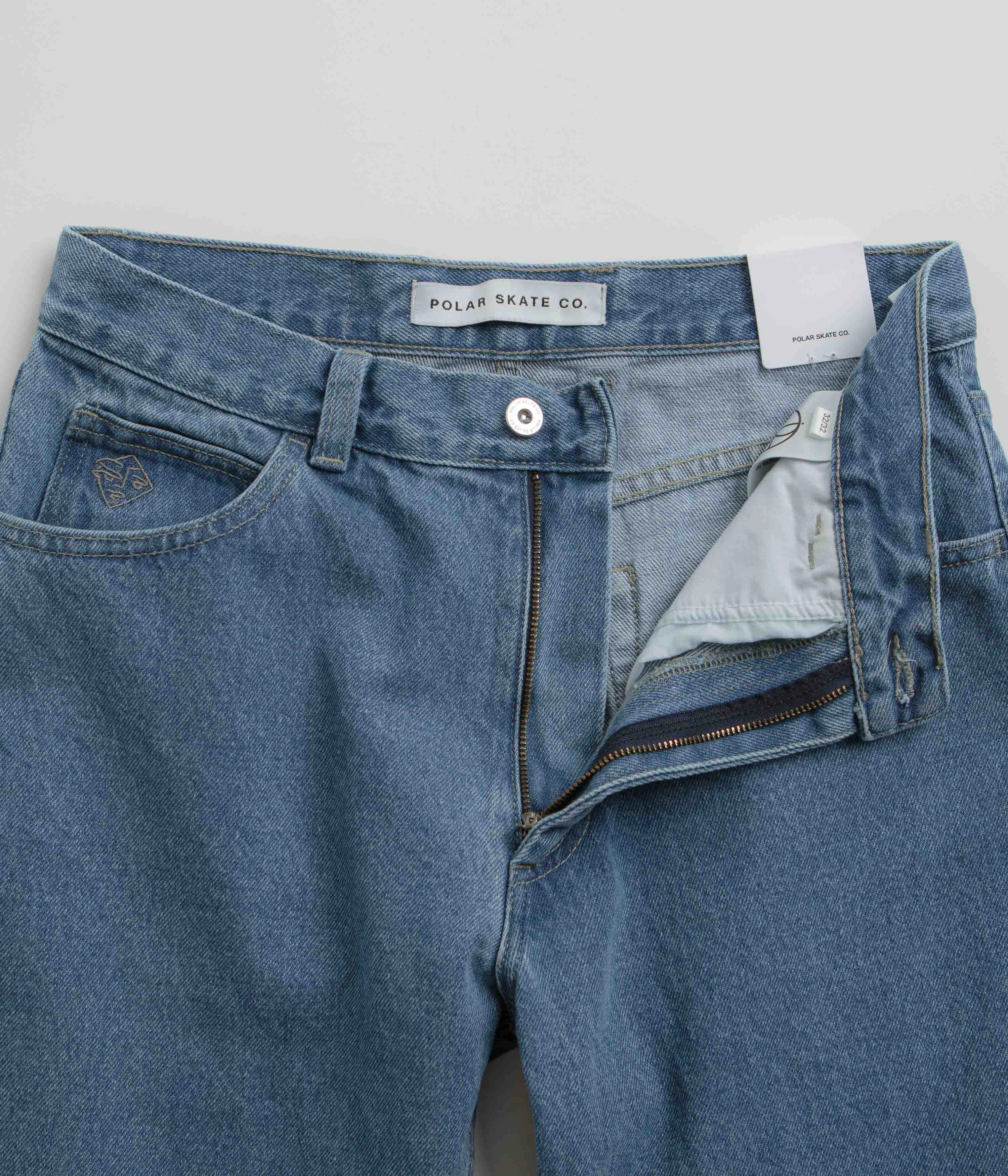 Polar 89 Jeans - Mid Blue Sport Performance Design