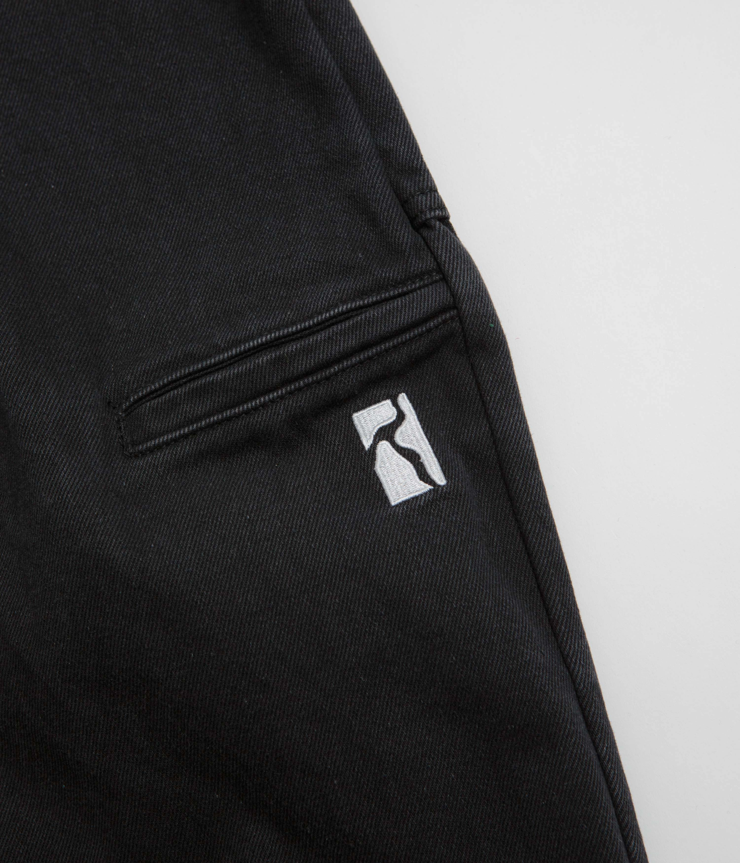 Non Bulk Poetic Collective Painter Pants - Black Denim