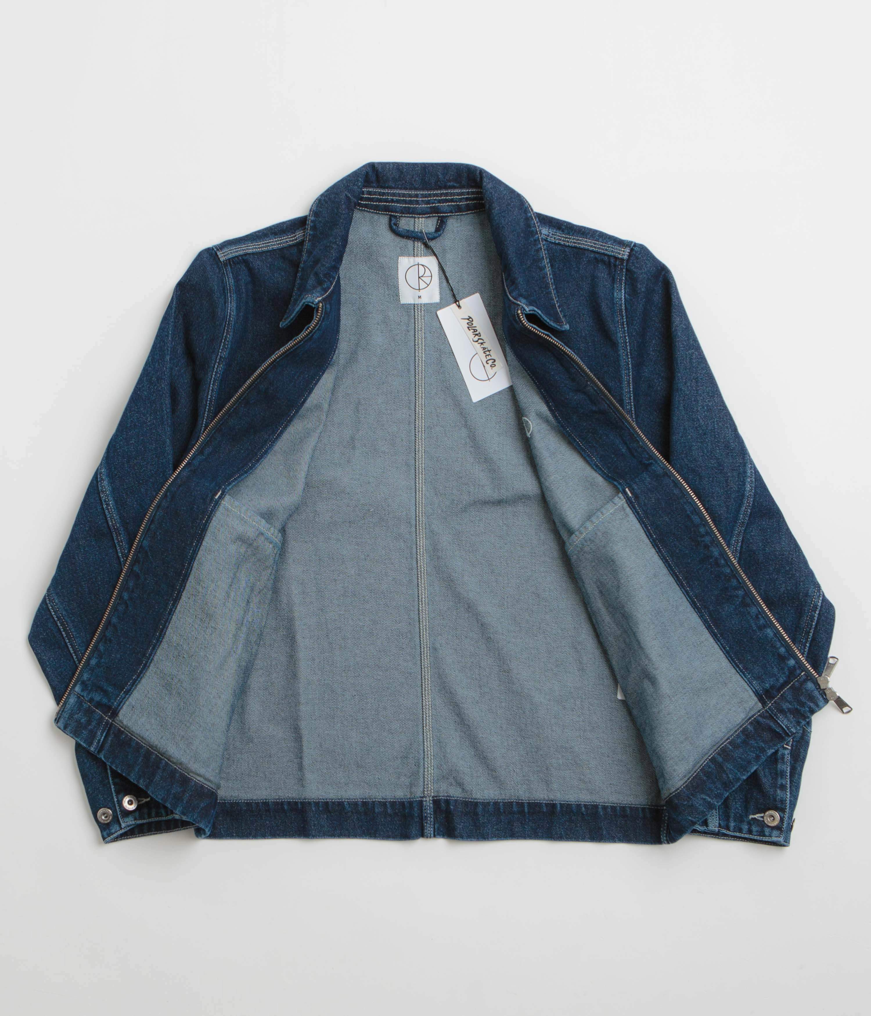 Runway Inspired Polar Cliff Jacket - Indigo