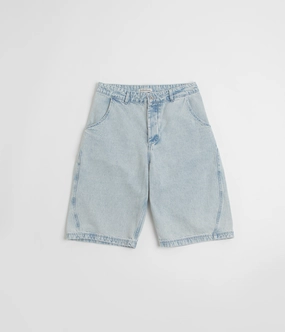YMC Twisted Shorts - Indigo Comfortable Waistband
