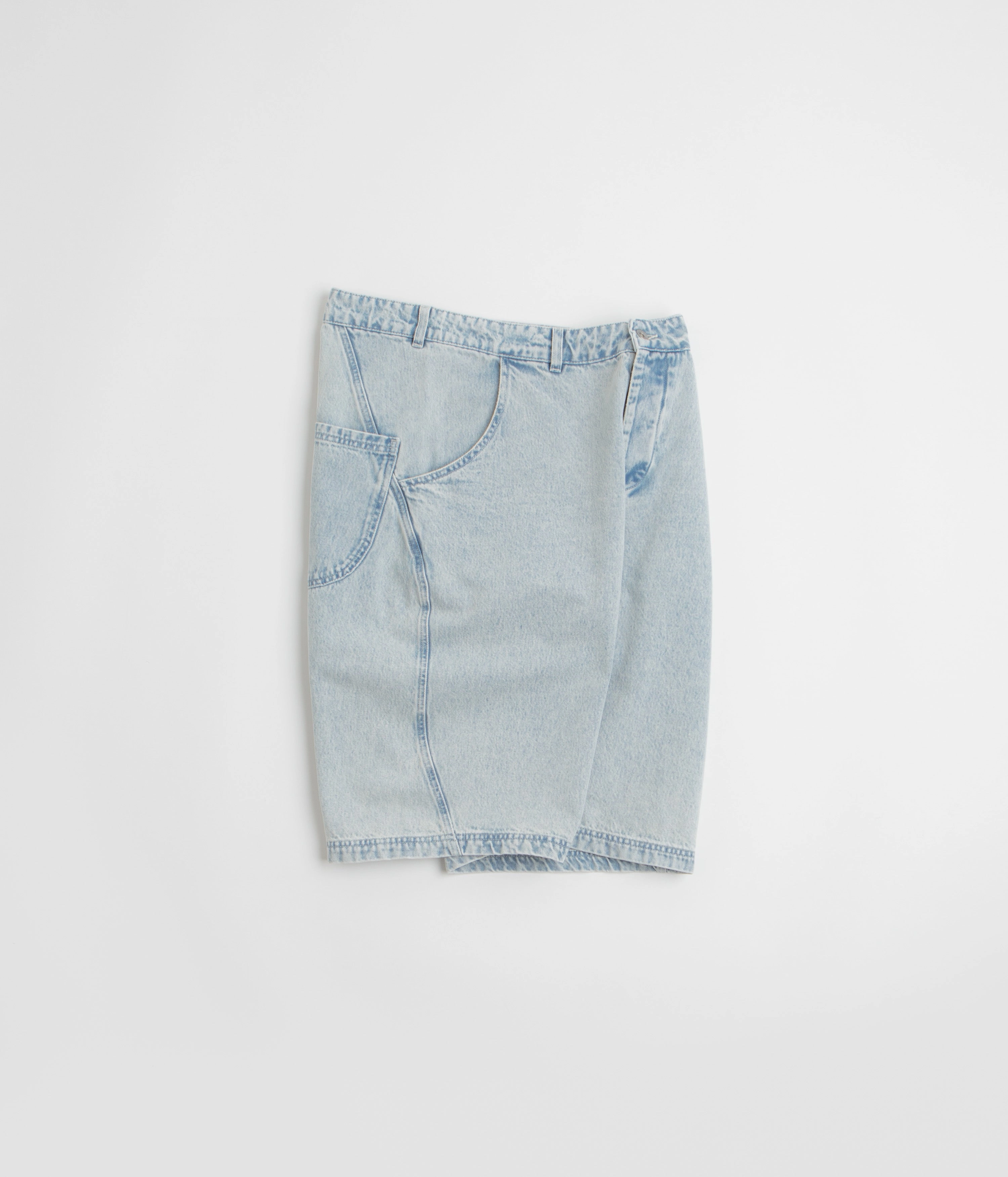 Non slip grip Mood Match YMC Twisted Shorts - Indigo