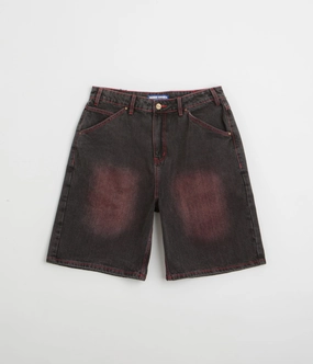 Butter Goods Encounter Denim Shorts - Tinted Washed Black Daywear Hidden Storage Compartment