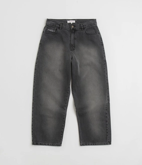 Yardsale Faded Slub Phantasy Jeans - Grey Minimal Waist