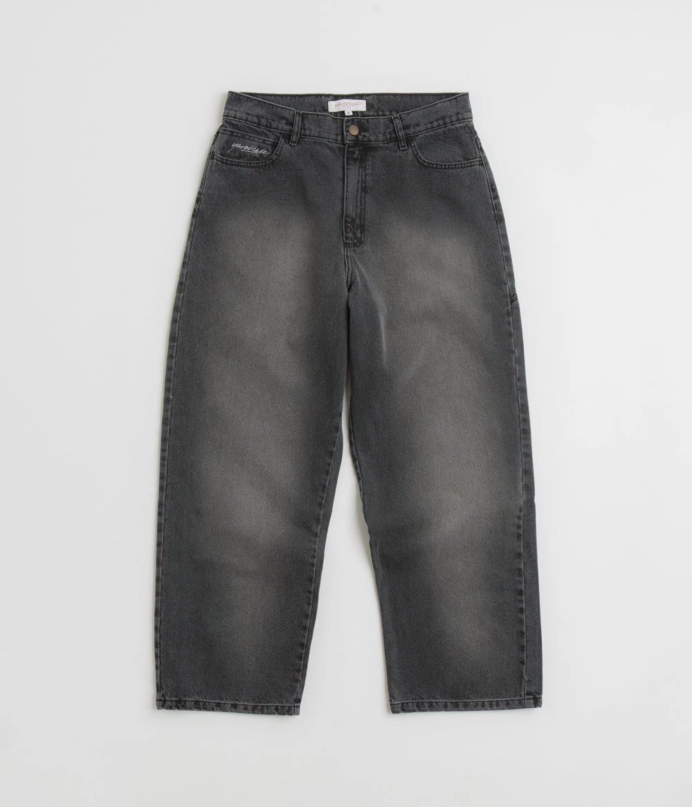 Yardsale Faded Slub Phantasy Jeans - Grey Minimal Waist