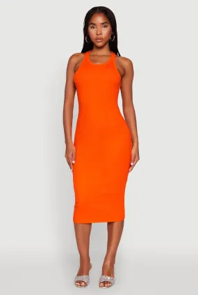 Ready Glow Racerback Midi Tank Dress