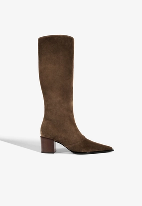 Heel Support Raffaela Up Mid Suede Boot
