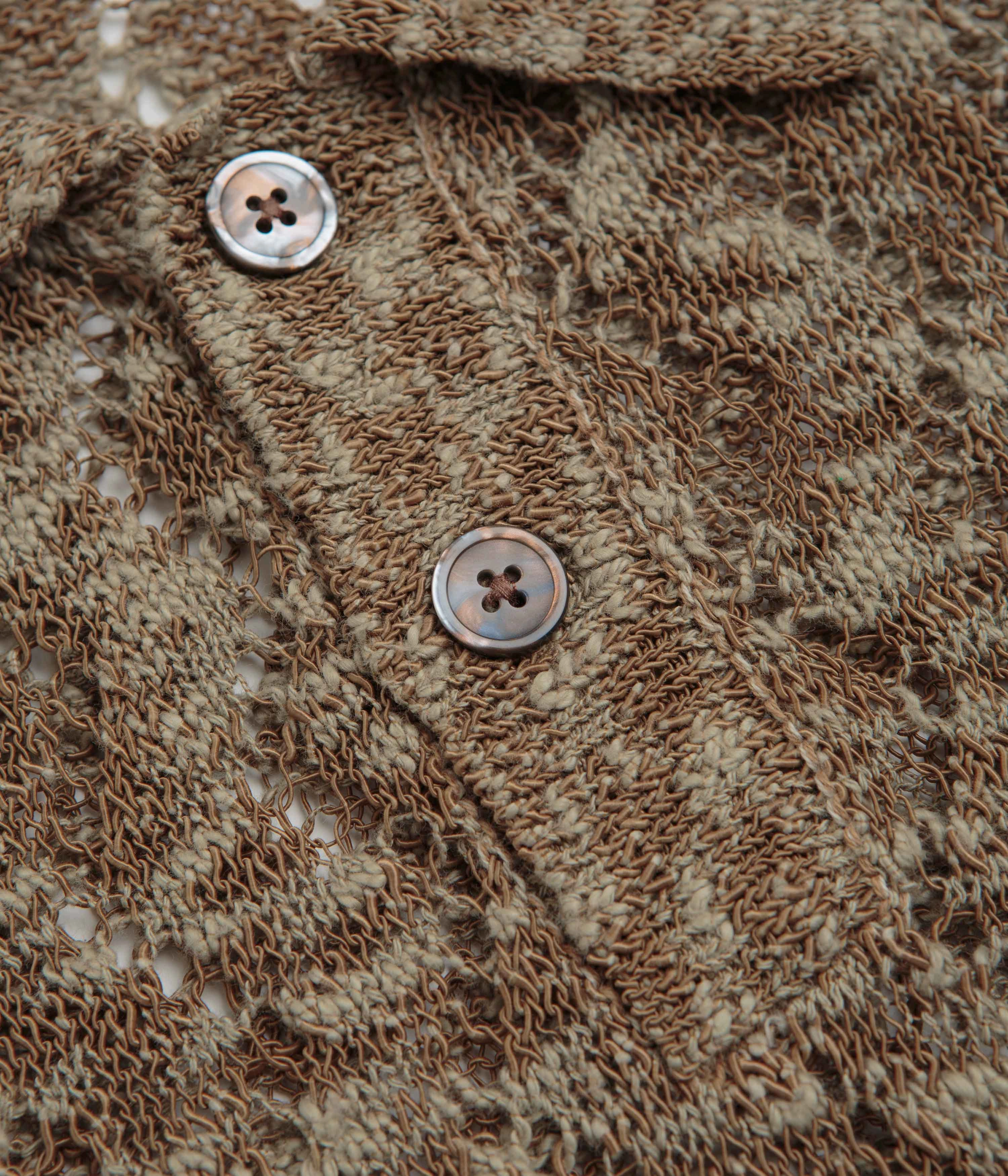 Thermal Insulation Essential Wardrobe Obey Andre Polo Short Sleeve Sweatshirt - Toffee Brown
