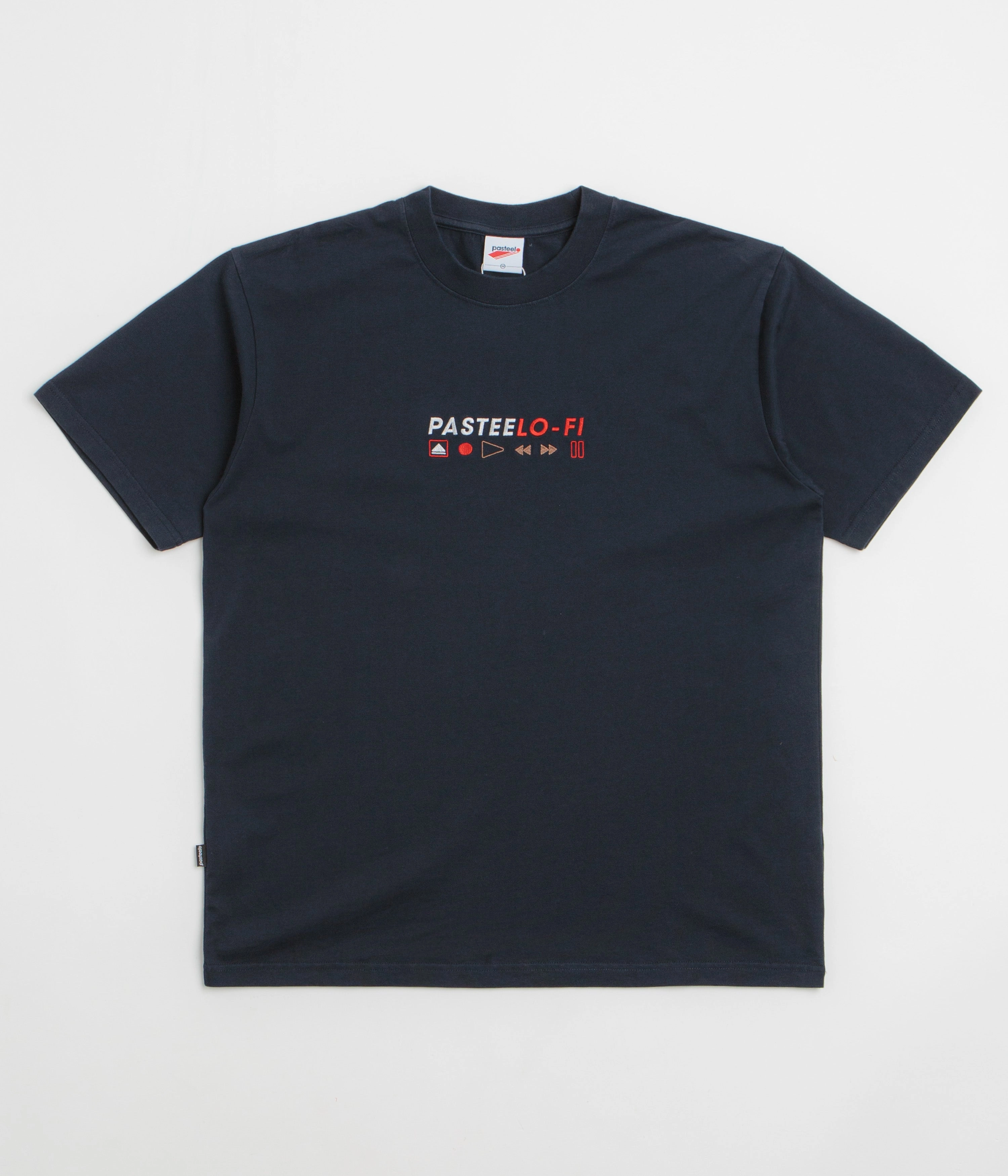 Pasteelo Lo-Fi T-Shirt - Midnight Micro Perforation Travel Ready