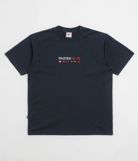 Pasteelo Lo-Fi T-Shirt - Midnight Micro Perforation Travel Ready
