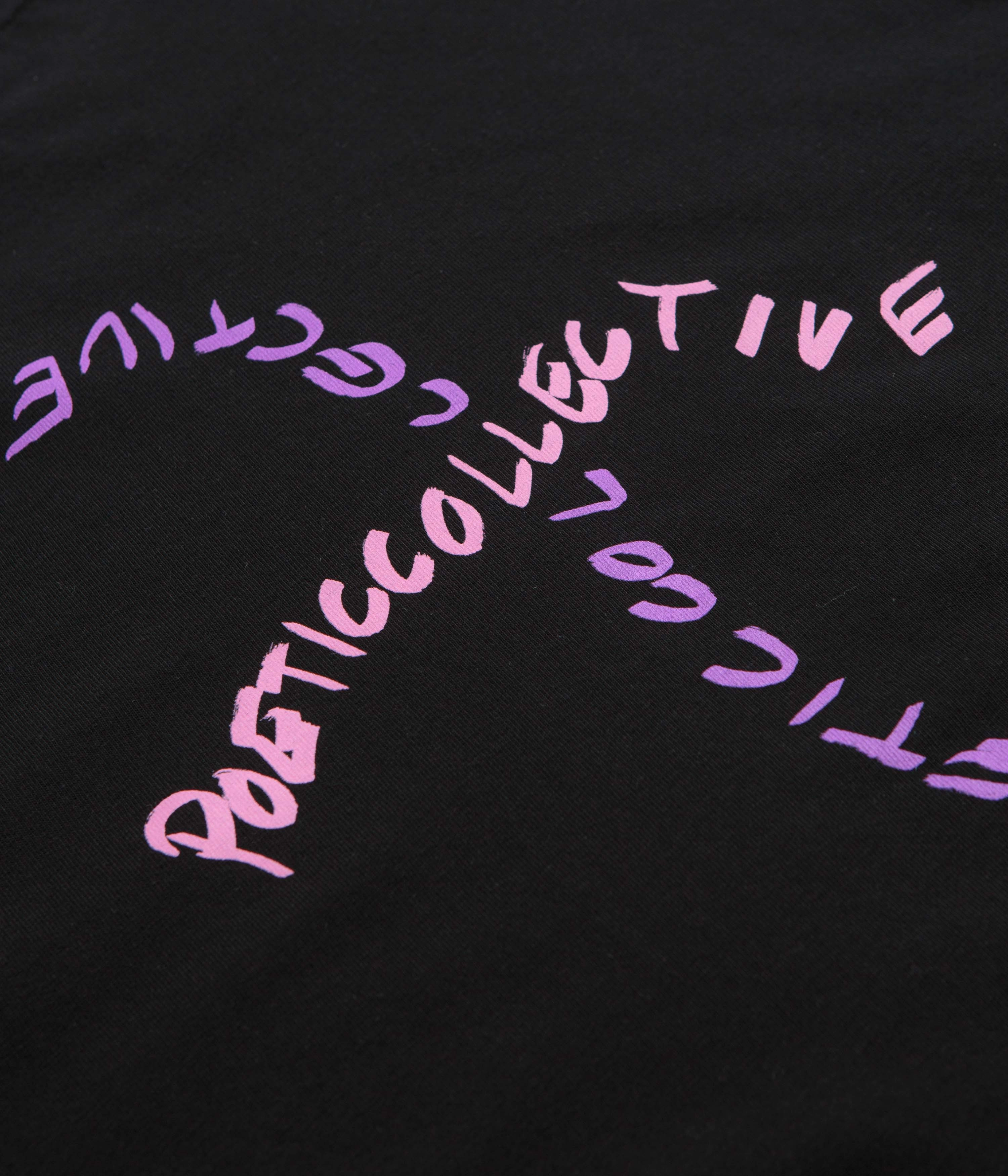 Comfy Look Wear Poetic Collective Cross T-Shirt - Black