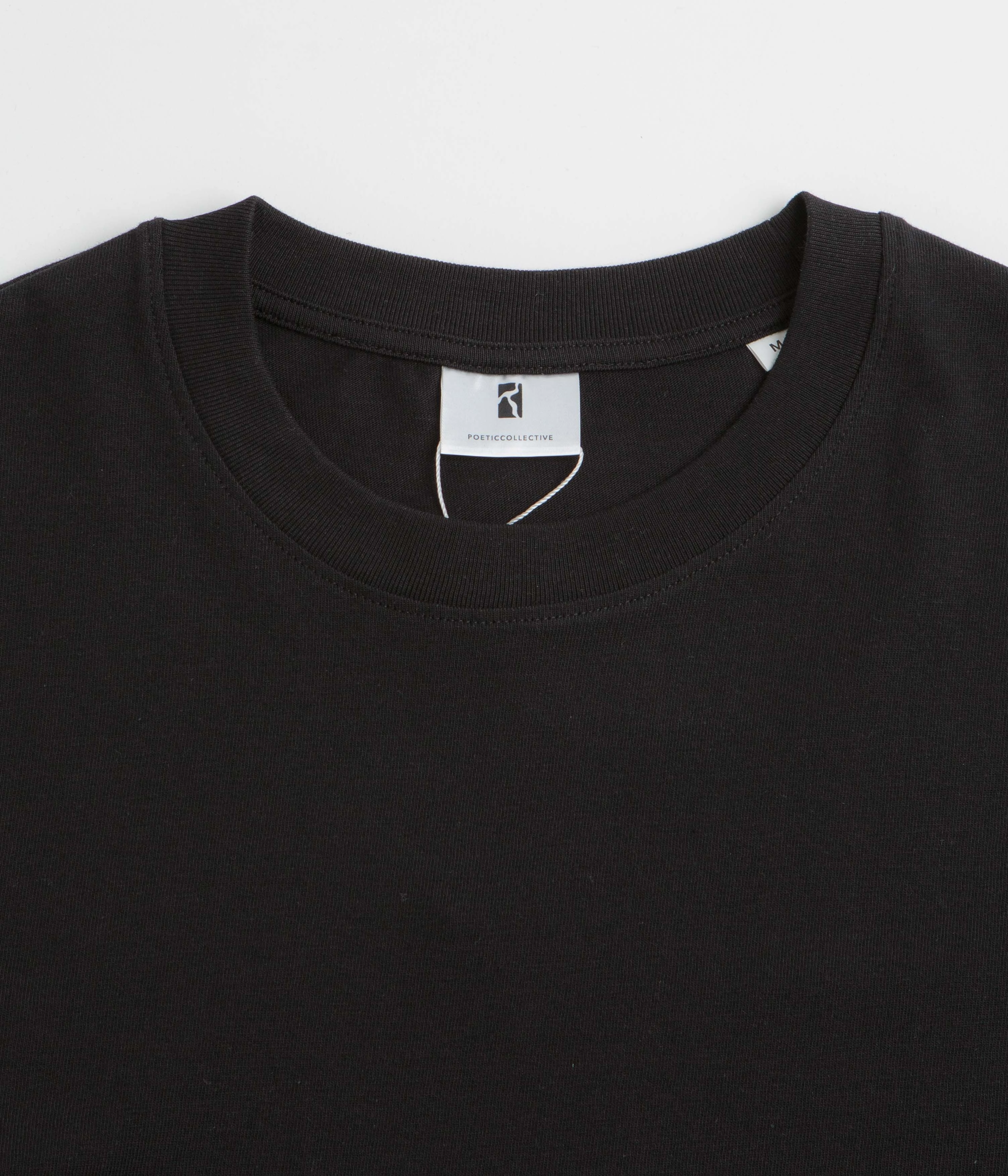 Poetic Collective Cross T-Shirt - Black homecoming