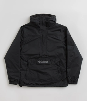 Columbia Challenger II Insulated Pullover Jacket - Black Expandable Side Gussets