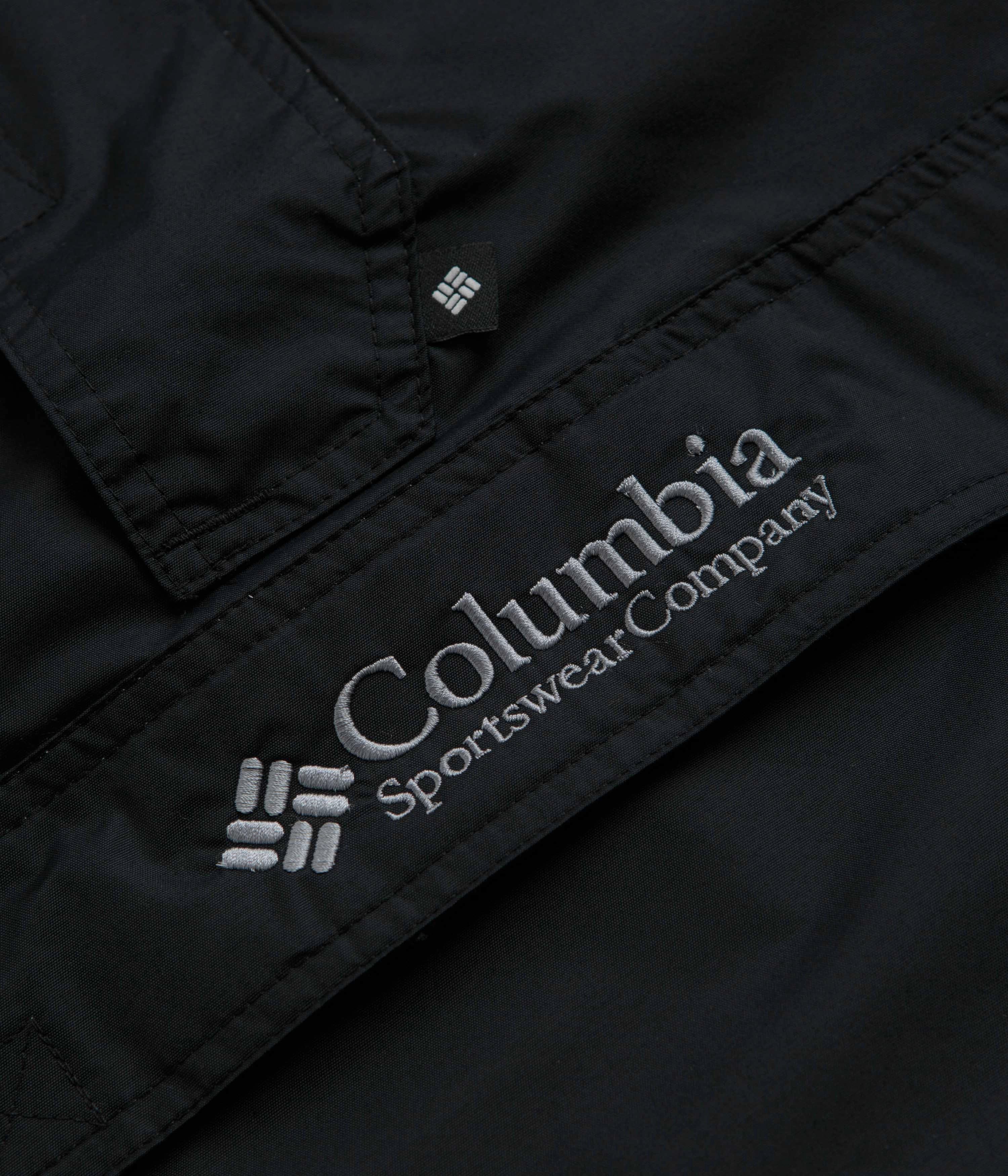 WaterproofDesign High Collar Design Columbia Challenger II Insulated Pullover Jacket - Black