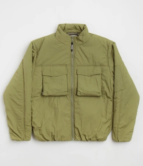 Detachable Hood Parlez Mako Jacket - Olive Green