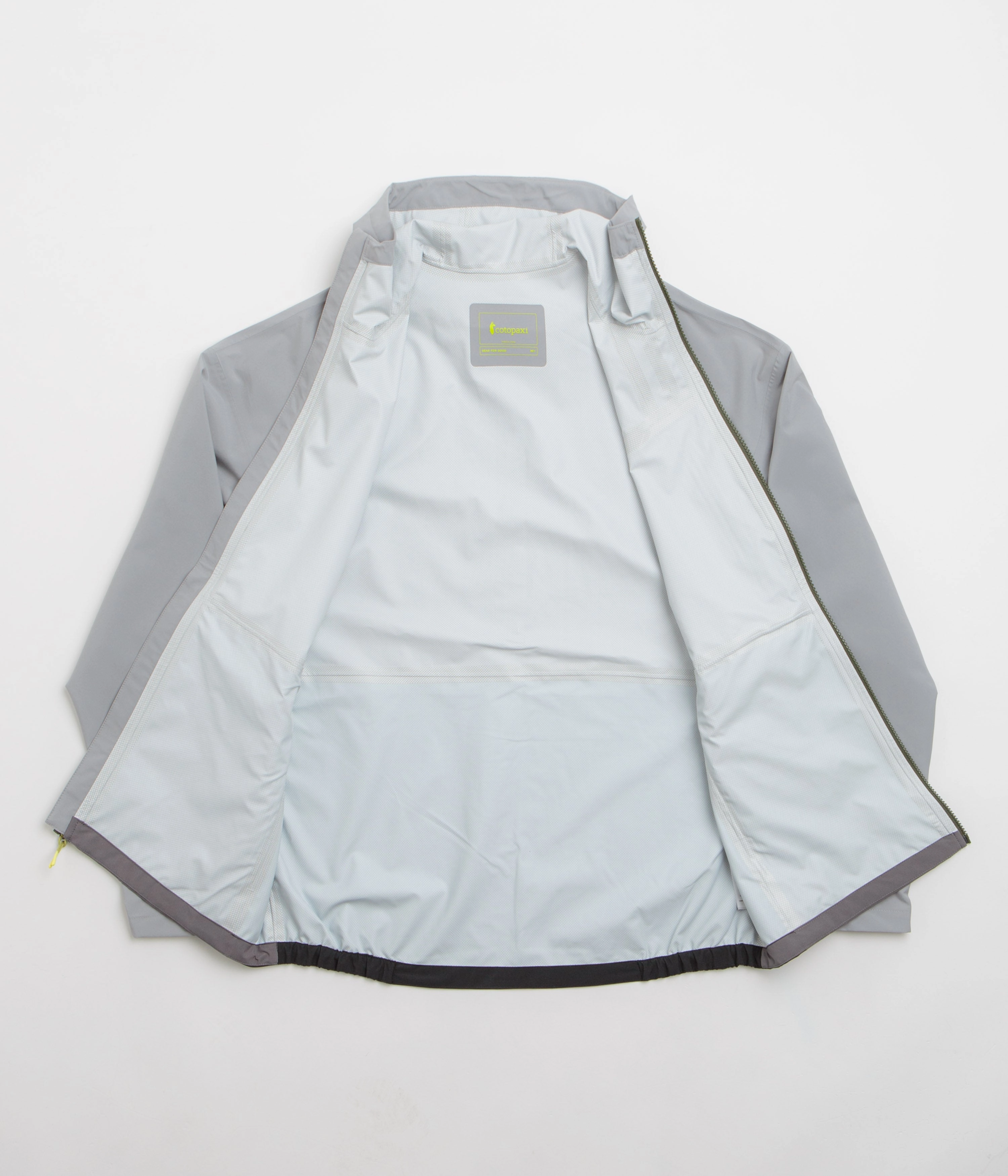 Cotopaxi Cielo Rain Jacket - Smoke / Cinder AbrasionResistantEdging