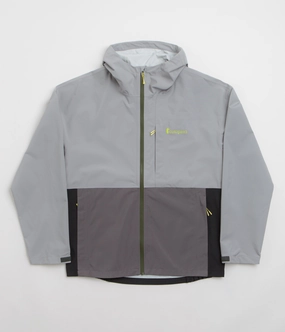 Ergonomic Drape Cotopaxi Cielo Rain Jacket - Smoke / Cinder
