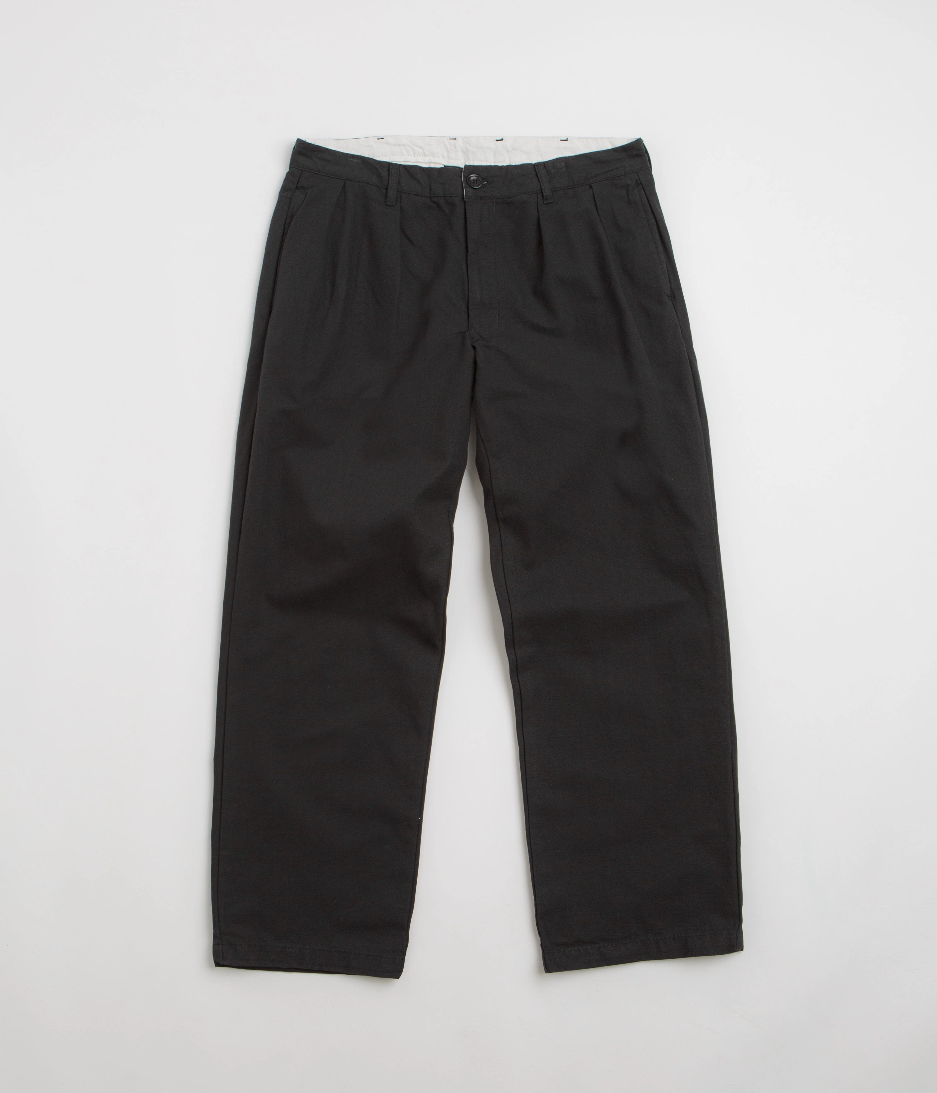 Non Restrictive Fit Compact Fit Service Works Canvas Part Timer Pants - Black