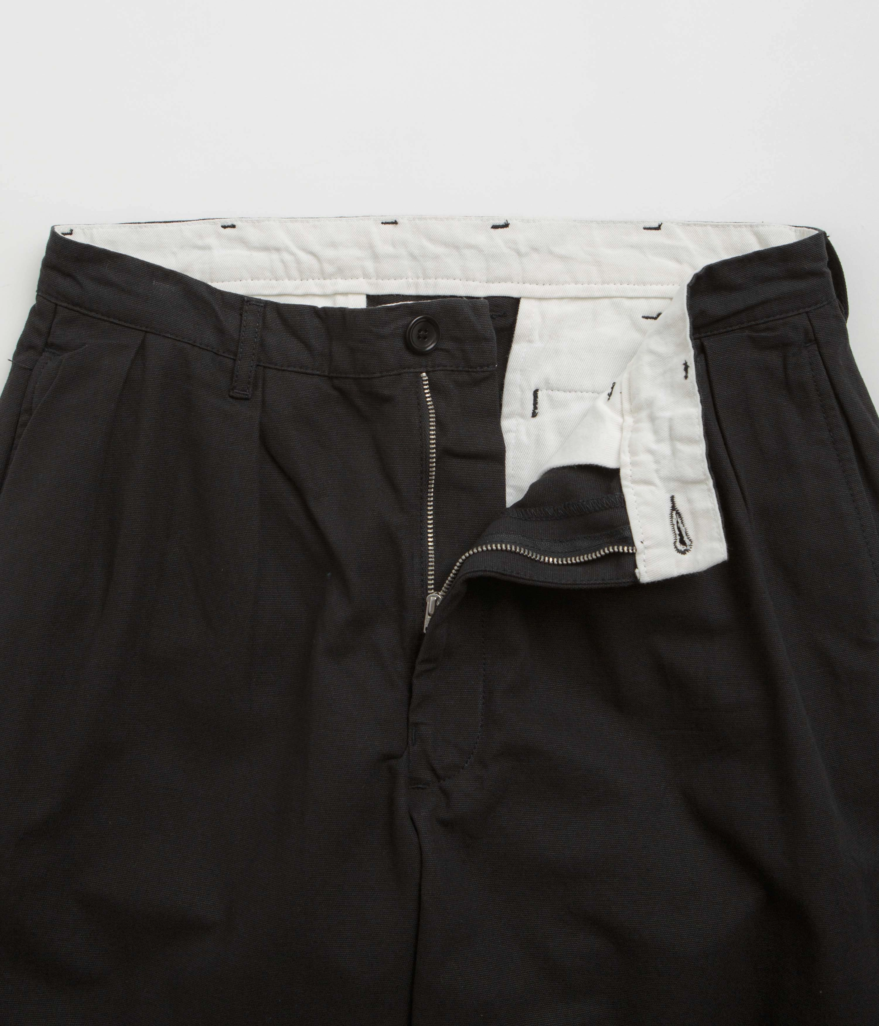 Service Works Canvas Part Timer Pants - Black EcoFriendlyBlend