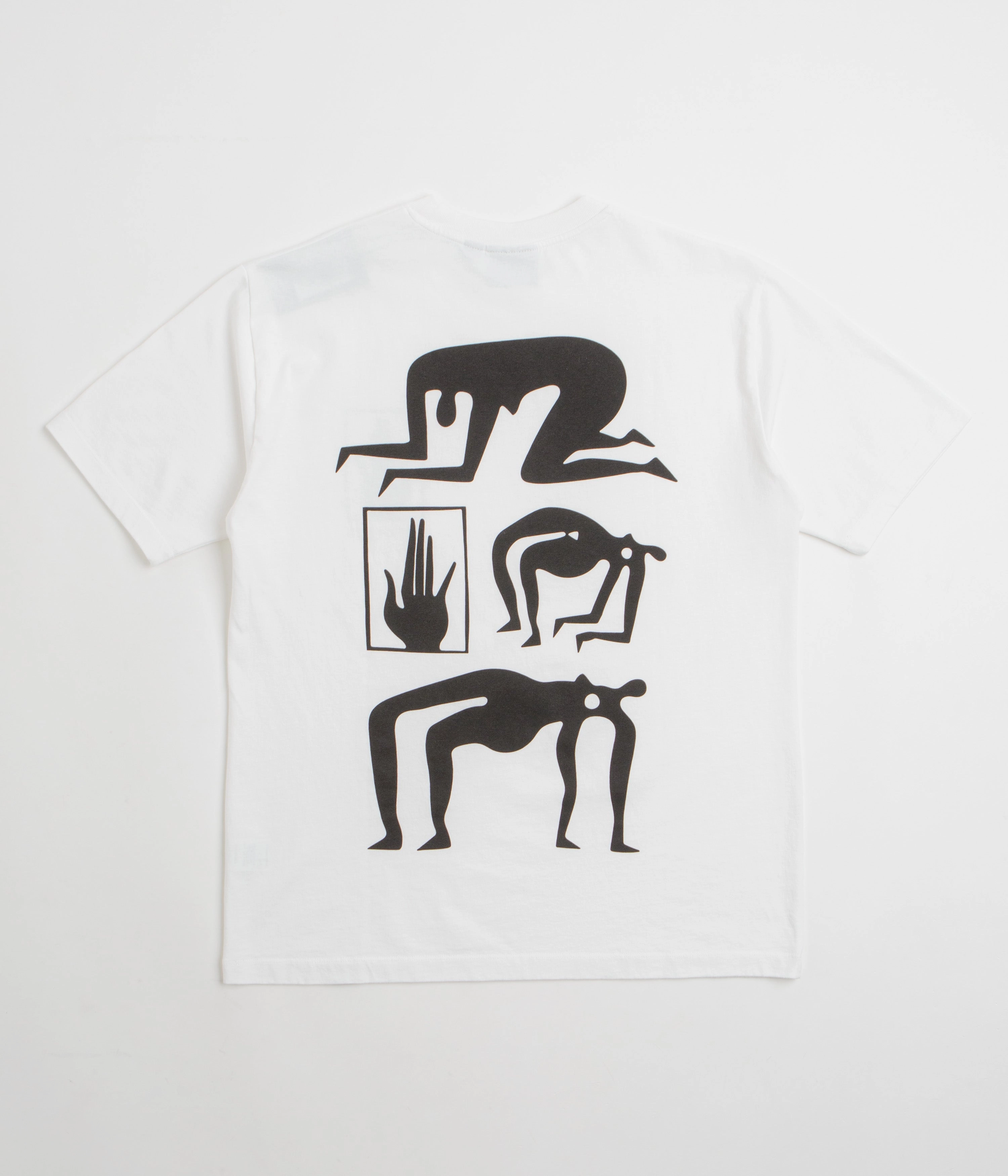 by Parra Yoga Discounts T-Shirt - White Feminine Appeal