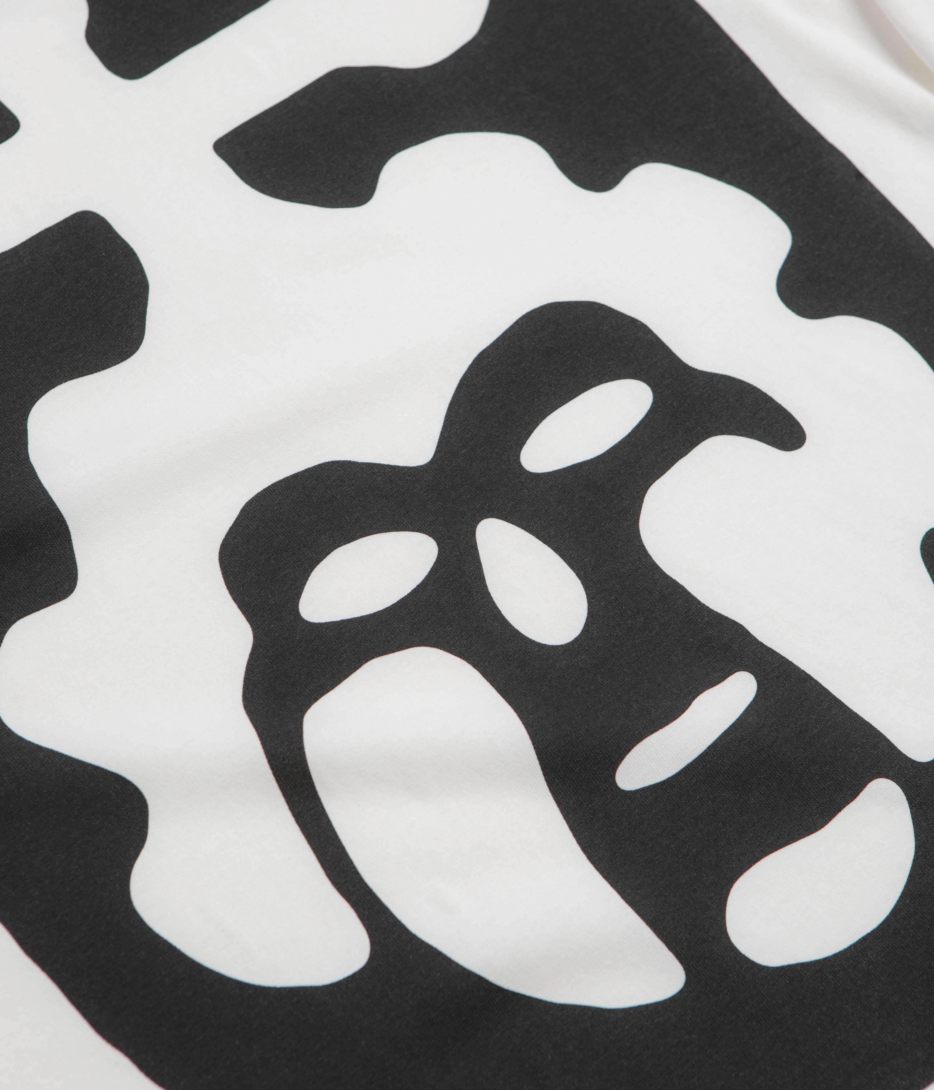 SoftenedTexturedWeave The Trilogy Tapes Screwhead Long Sleeve T-Shirt - White
