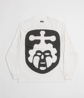 Soft And Comfortable Relaxed Wear The Trilogy Tapes Screwhead Long Sleeve T-Shirt - White