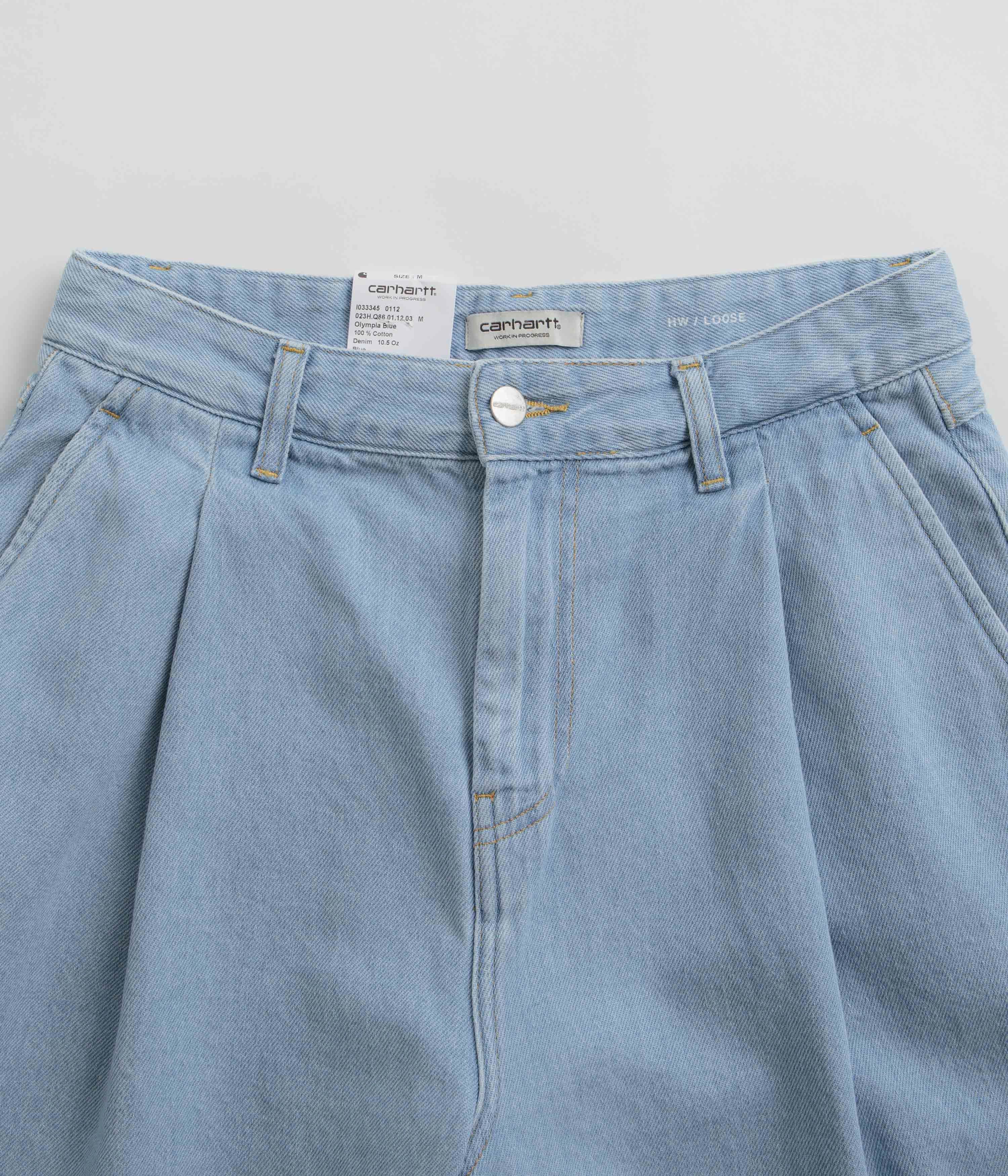 Blazer Carhartt Womens Alta Shorts - Stone Bleached Blue