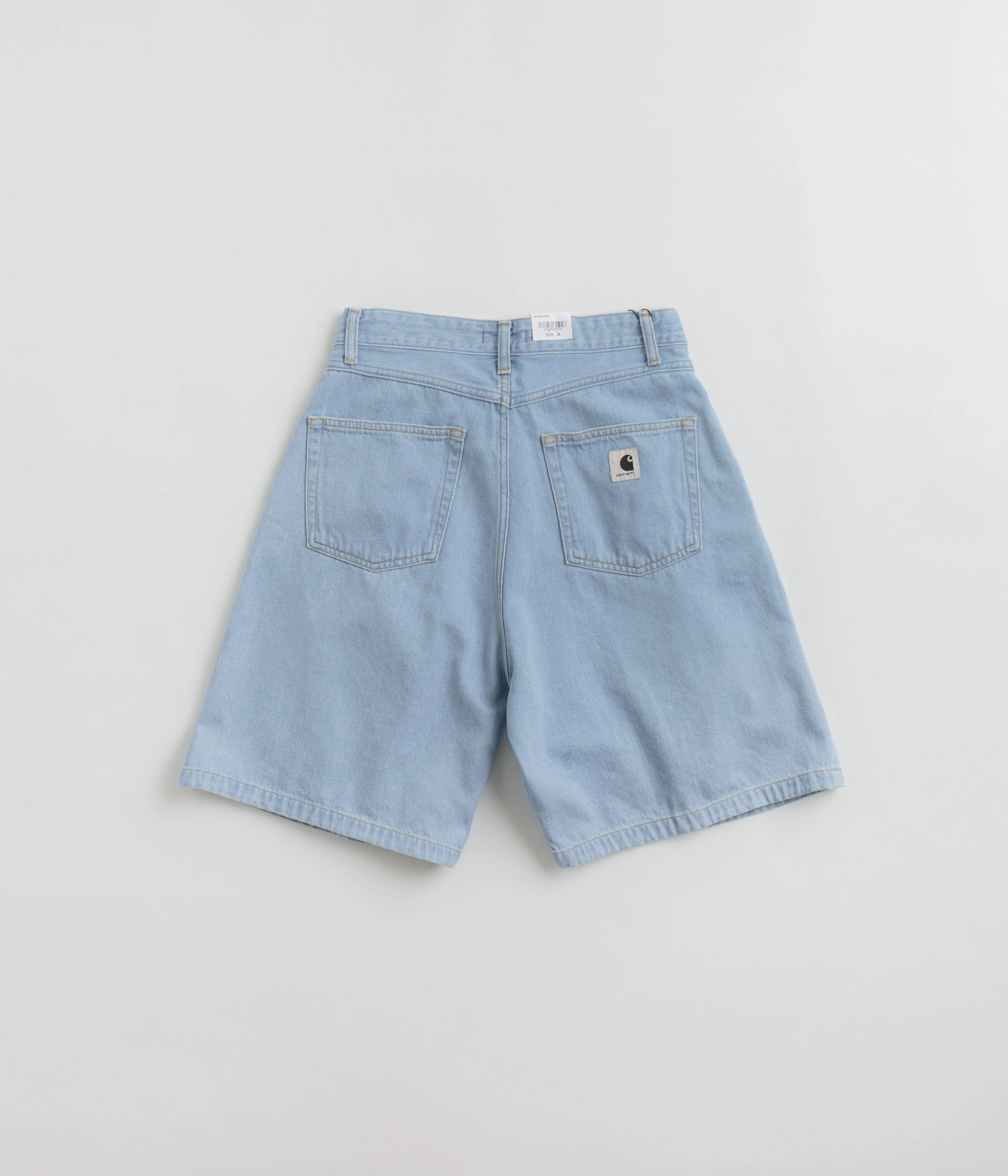 Carhartt Womens Alta Shorts - Stone Bleached Blue Casual Flex