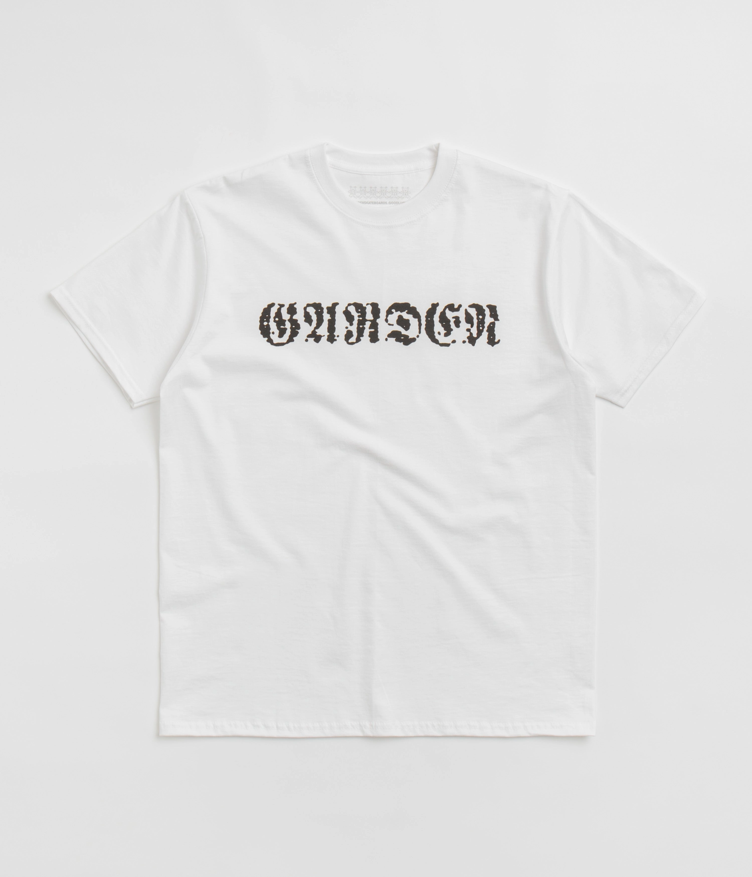 Quick Dry Fabric Garden Mirage T-Shirt - White / Black