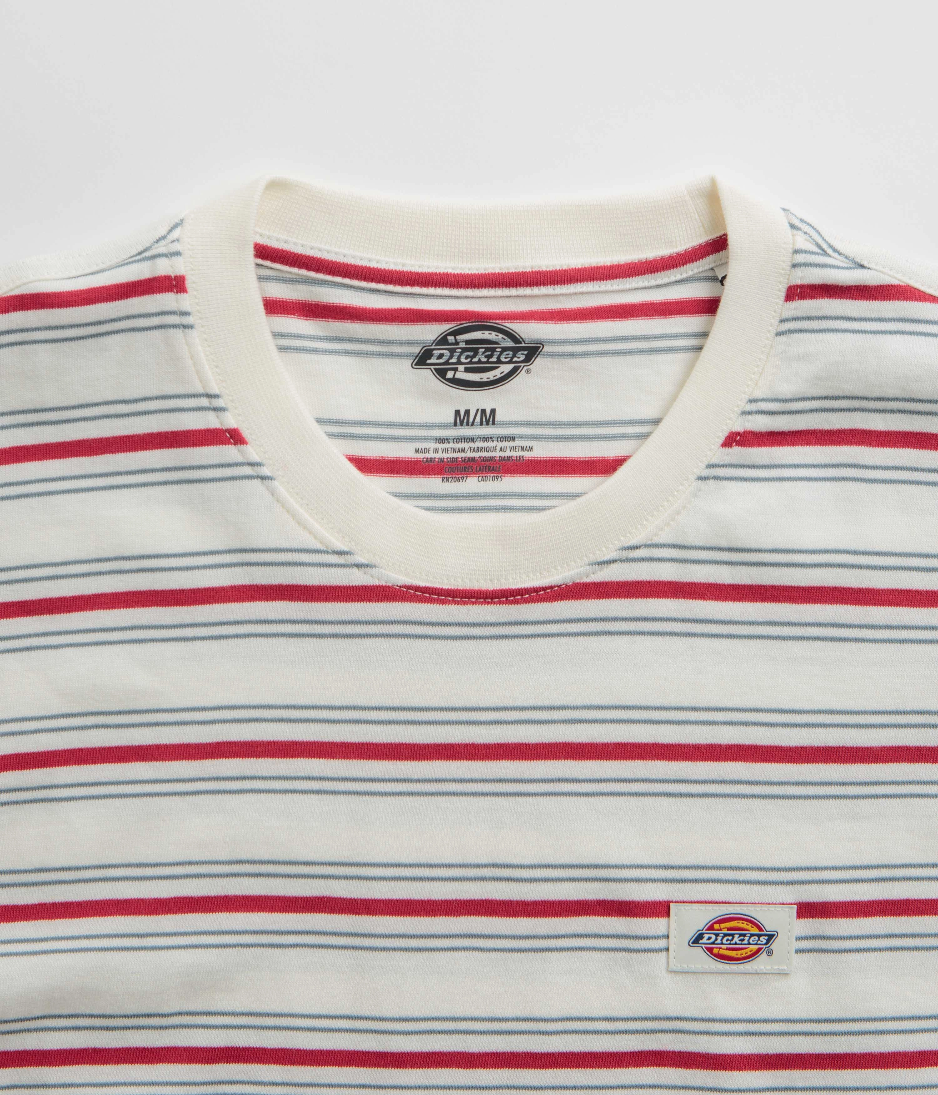 anniversary Fashion-Forward Dickies Lewistown Stripe T-Shirt - Egret