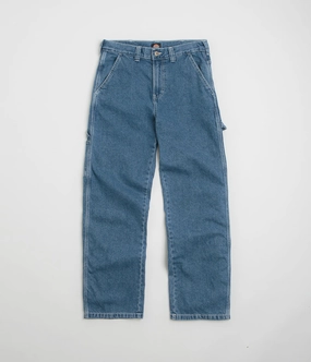 Dickies Stevensville Carpenter Jeans - Classic Blue Comfortable Layers