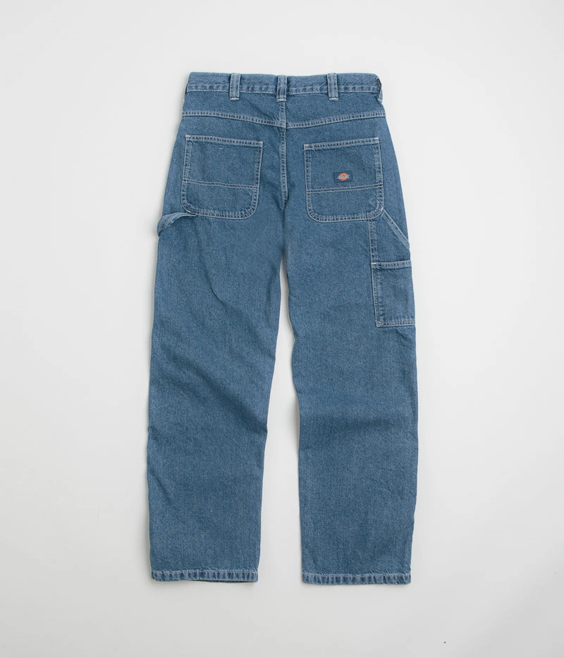 Casual Layering breath easy Dickies Stevensville Carpenter Jeans - Classic Blue
