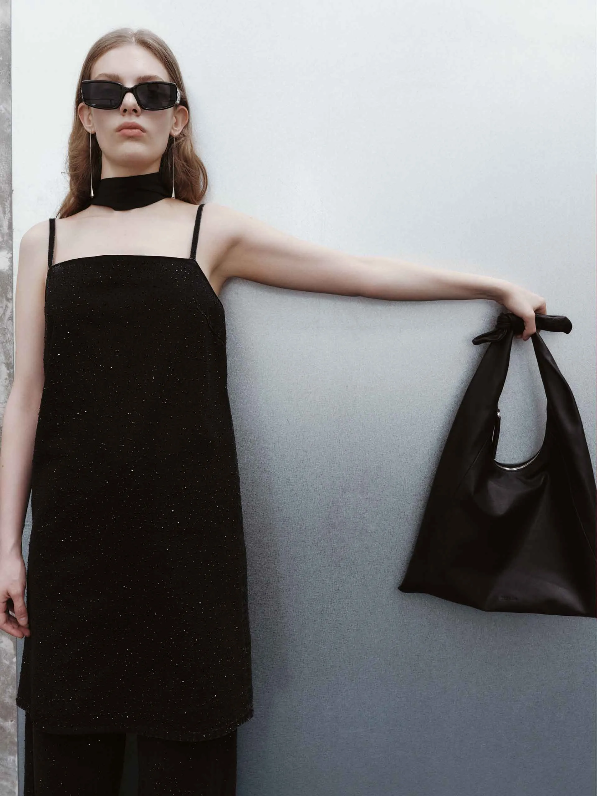 Rhinestone Detail Mini Dress Set Fashion-Forward Fit