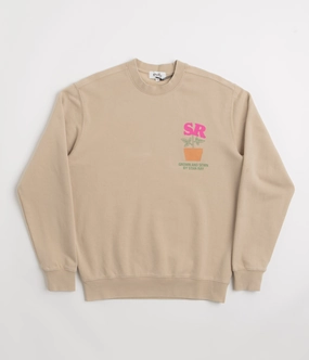 Stan Ray Dirt Crewneck Sweatshirt - Peyote Fashionable Layering Seasonal Essentials