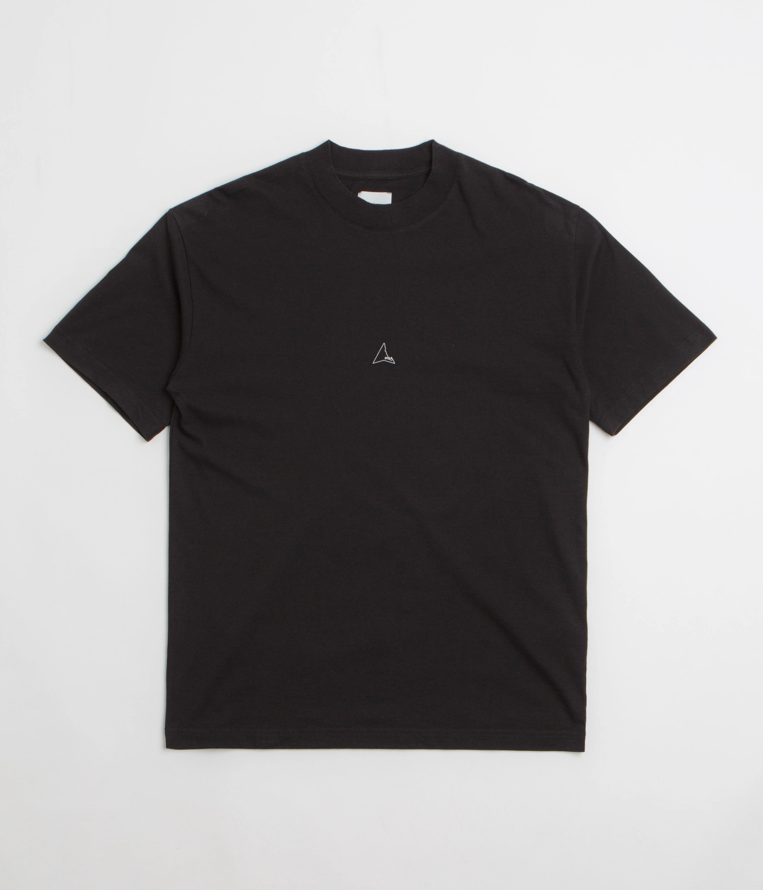 Trendy Wearable Comfort Style ROA Logo T-Shirt - Black