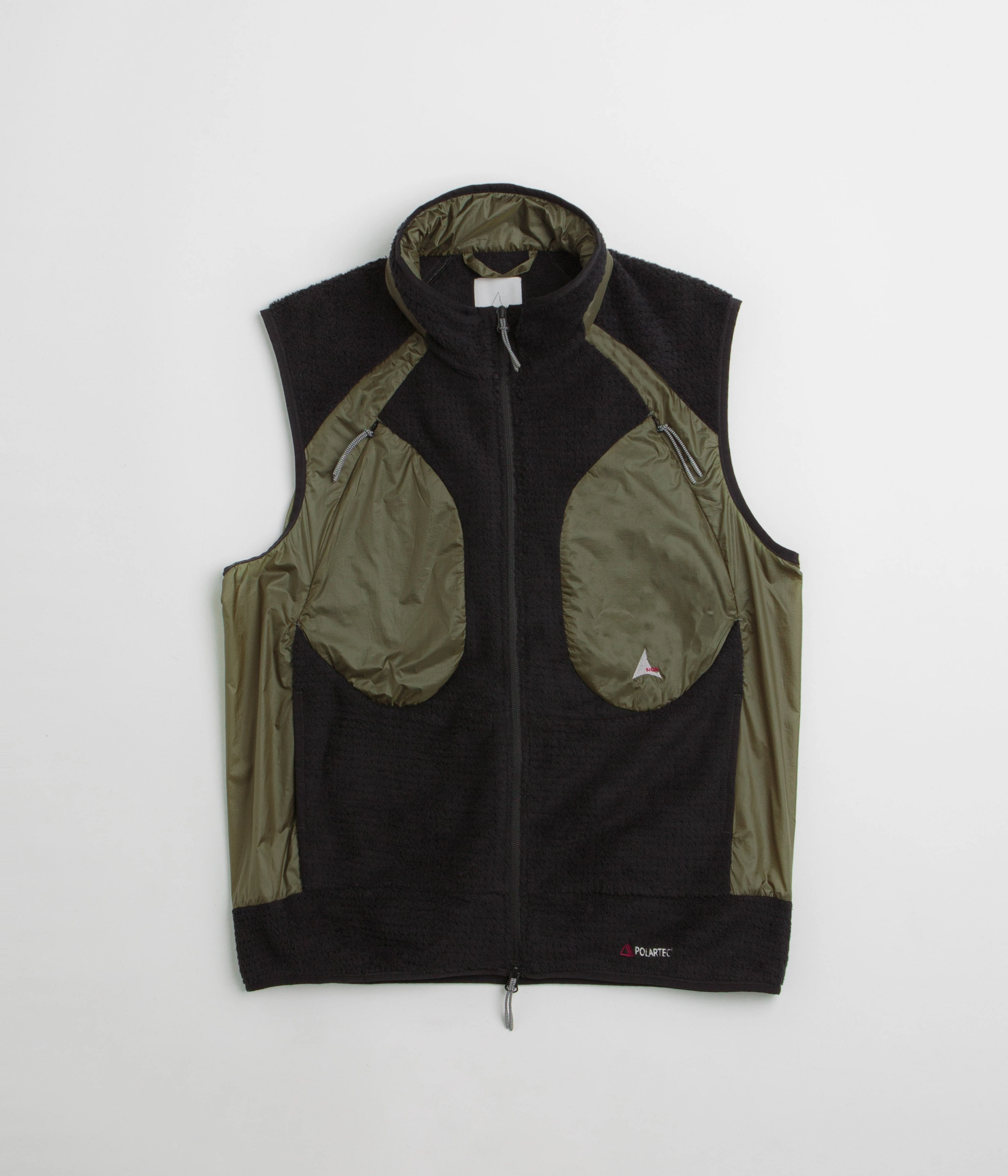 Casual Staple ROA Ocular Polartec High Loft Vest - Black Olive