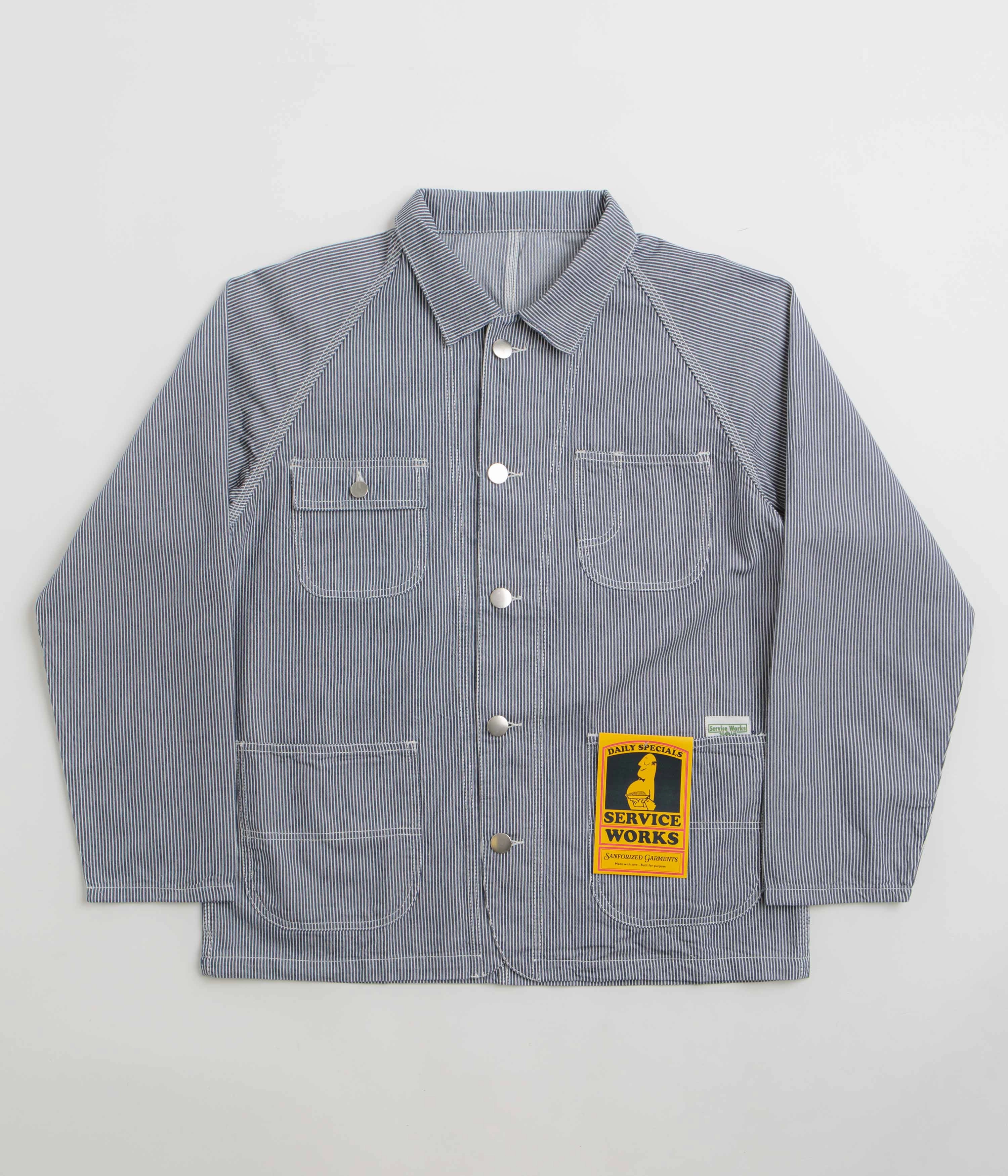Durable Outer Shell Service Works Hickory 2.0 Coverall Jacket - Hickory