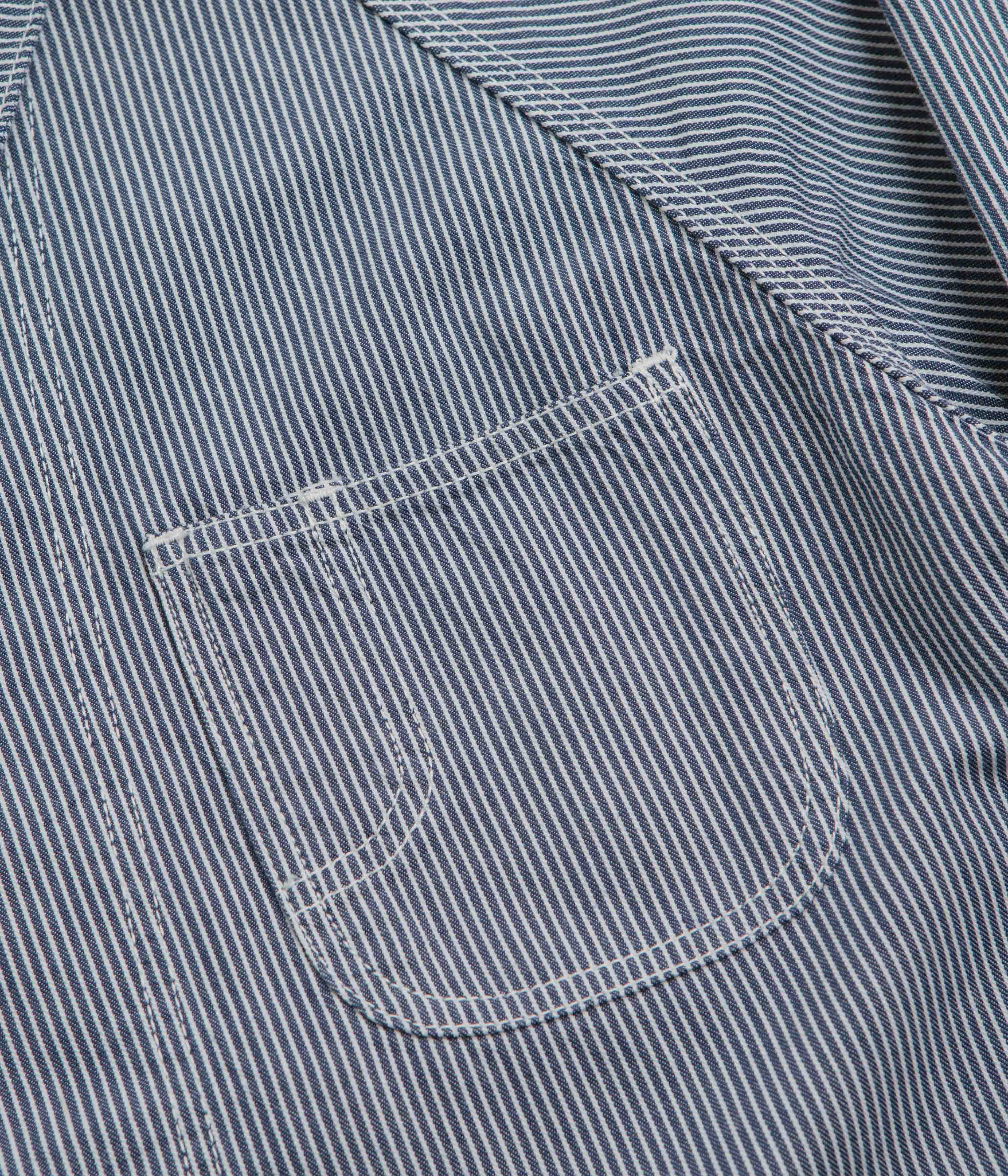 Service Works Hickory 2.0 Coverall Jacket - Hickory Anti Pilling Surface Treatment Functional Zip Detail