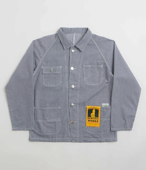 Durable Outer Shell Service Works Hickory 2.0 Coverall Jacket - Hickory