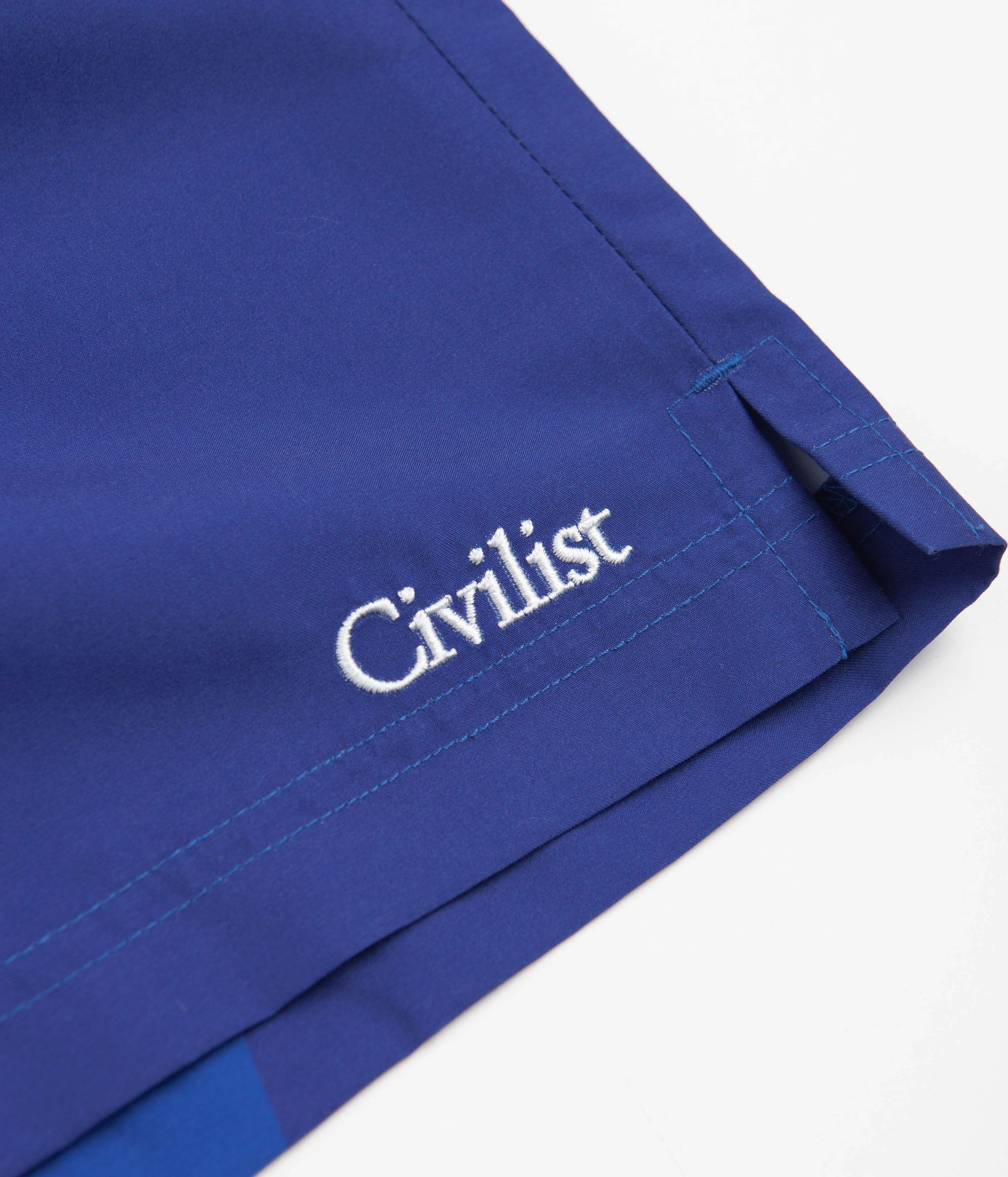 Civilist Butterfly Shorts - Navy / Royal Valentine's gift Anti Snag Fabric