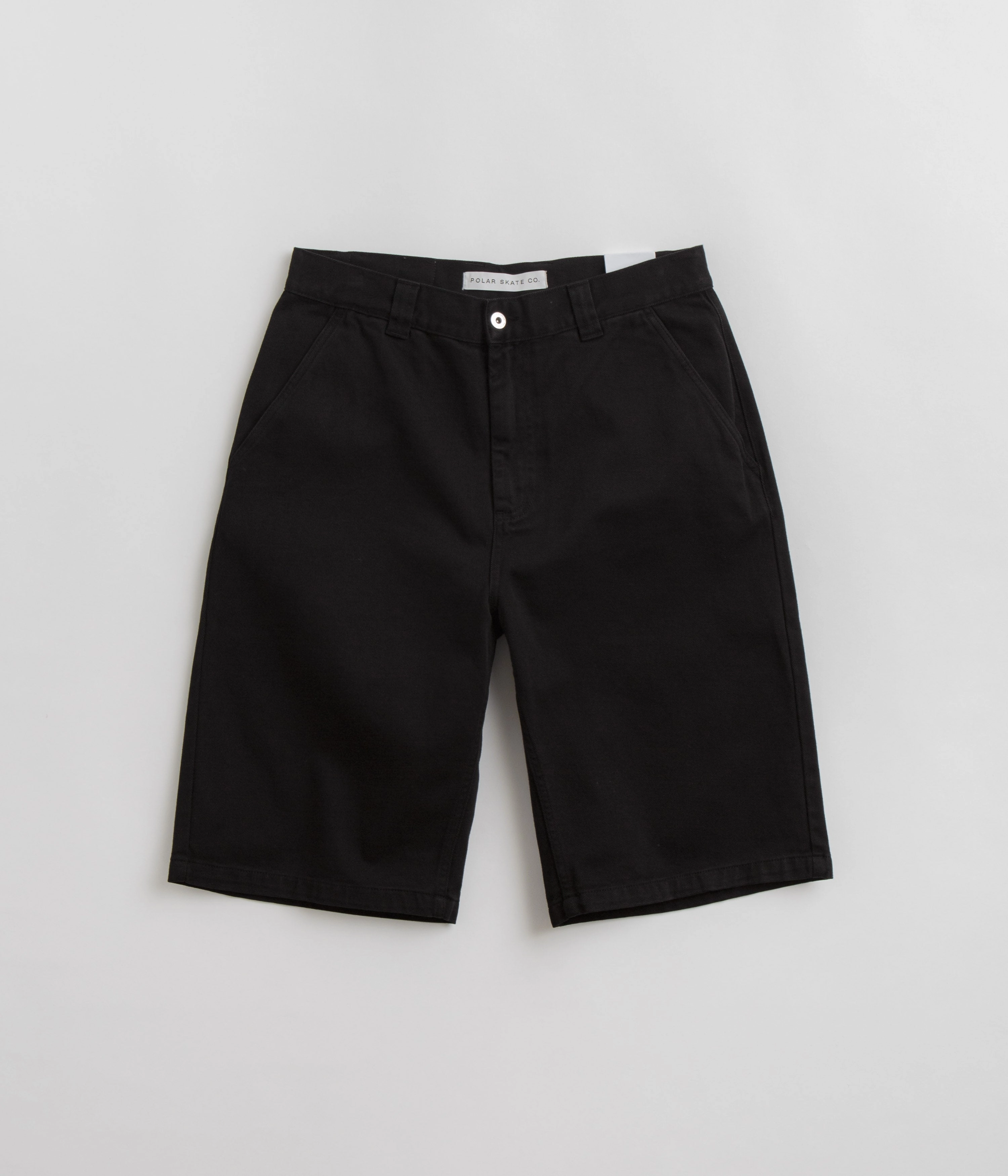 Formal Wear Street Style Polar 44 Twill Shorts - Black