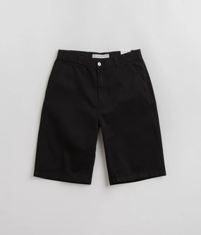 Formal Wear Street Style Polar 44 Twill Shorts - Black